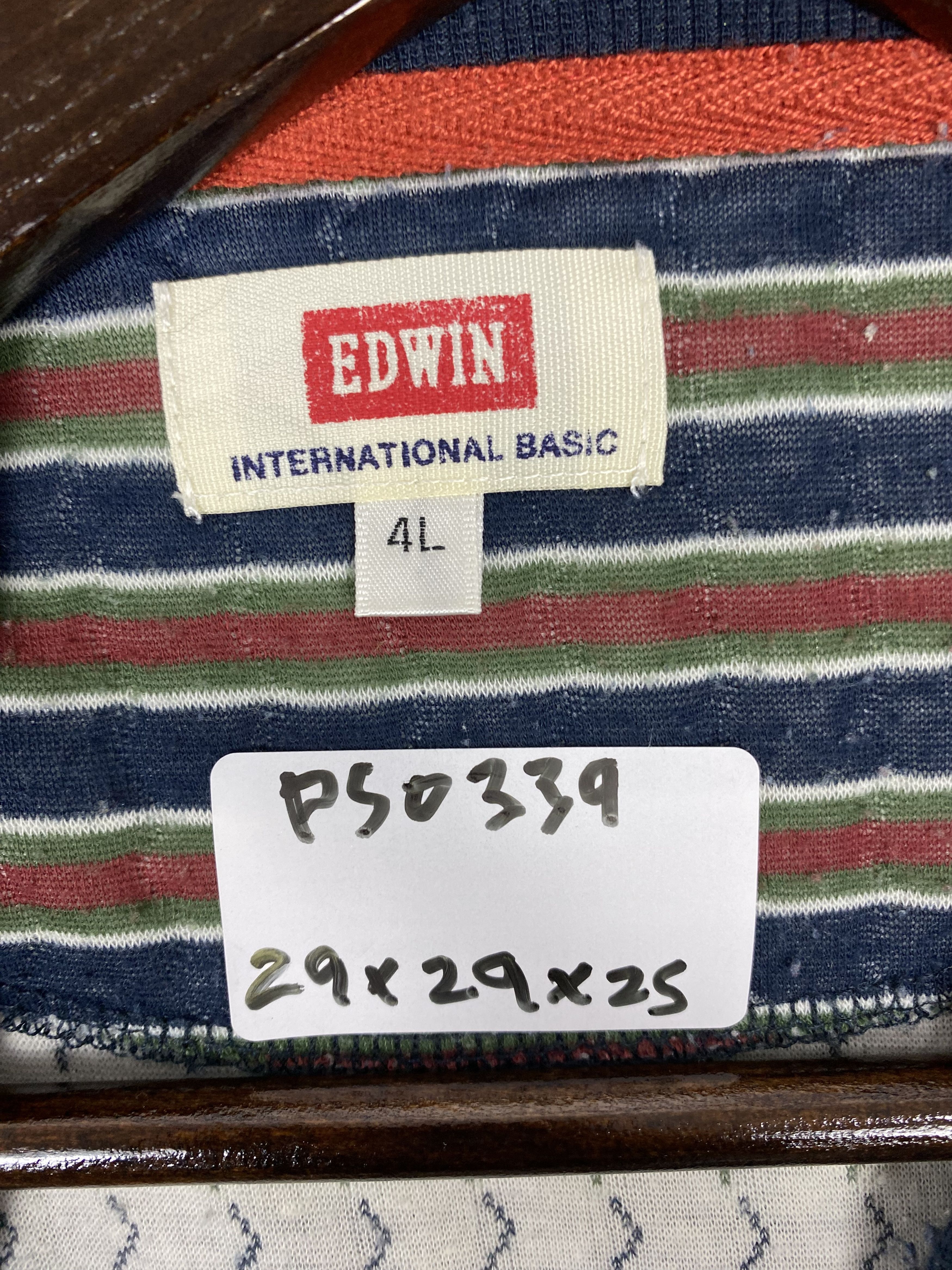 Edwin Vintage Edwin Pocket Sweatshirt PS0339 Size US XXL / EU 58 / 5 - 8 Thumbnail