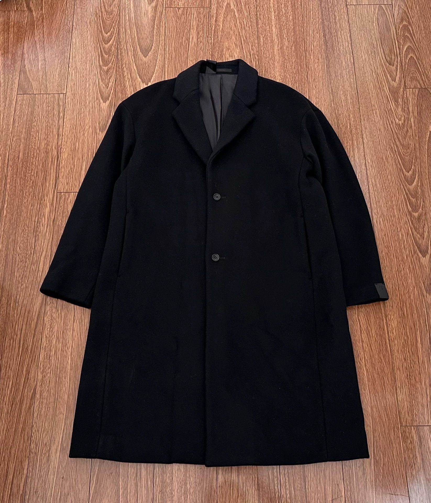 N.Hoolywood N.HOOLYWOOD 22FW Wool Blend Woolen Long Coat 36 Size US S / EU 44-46 / 1 - 1 Thumbnail
