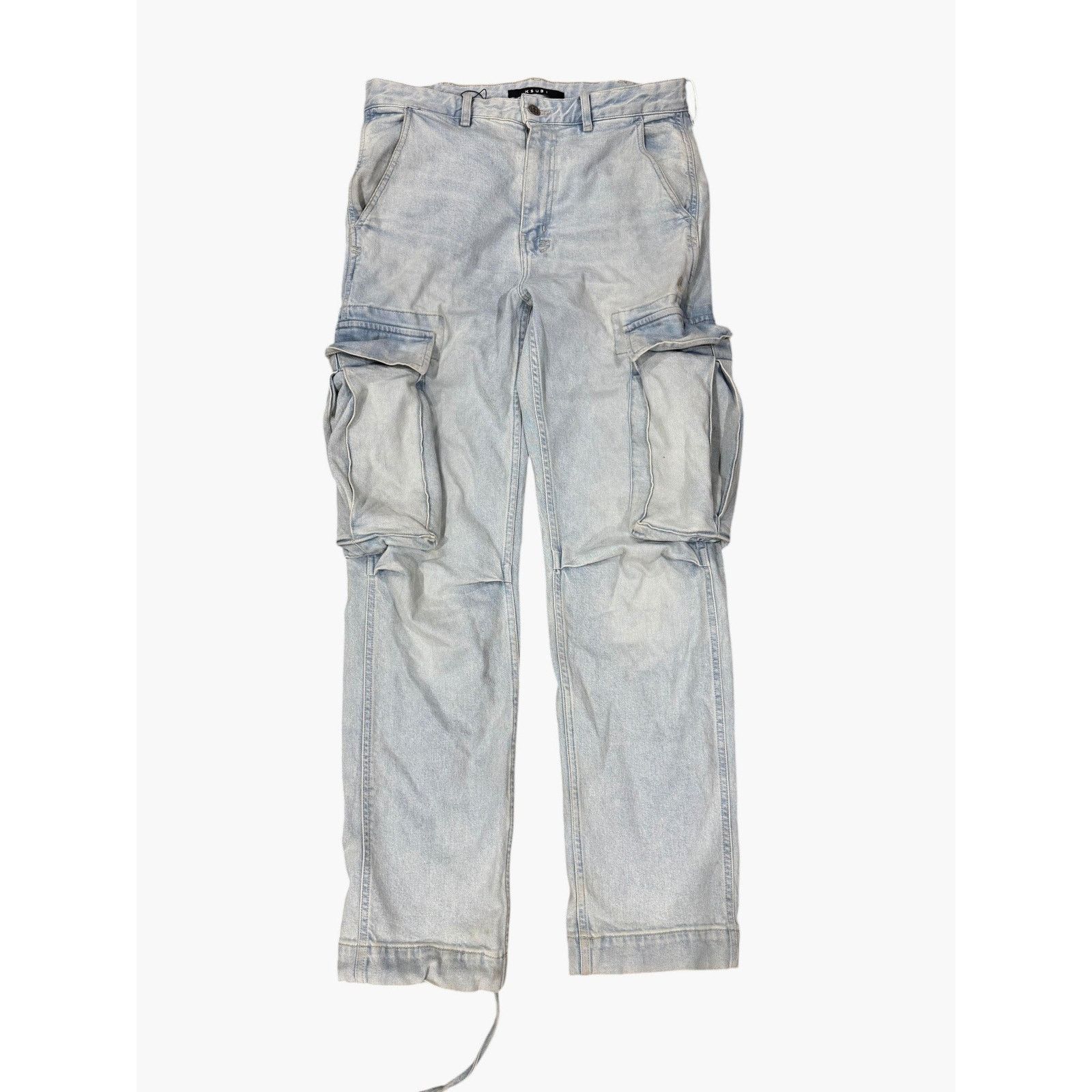 Ksubi Ksubi Cargo Light Wash Pants Size US 31 - 1 Thumbnail