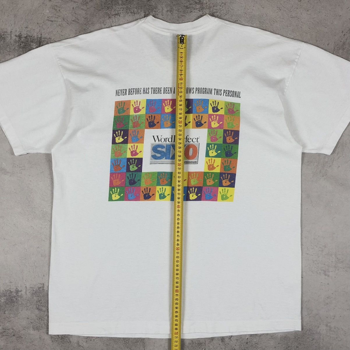 Microsoft Windows SIX.O Word Perfect Microsoft Tee Size US XL / EU 56 / 4 - 20 Thumbnail