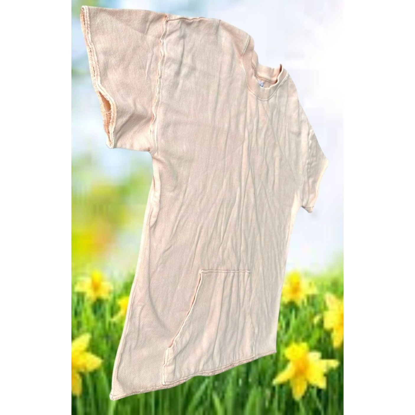 Other NWT Kinesis Rag Top Pullover Large Peach Cotton Casual Kanga Size L / US 10 / IT 46 - 12 Thumbnail