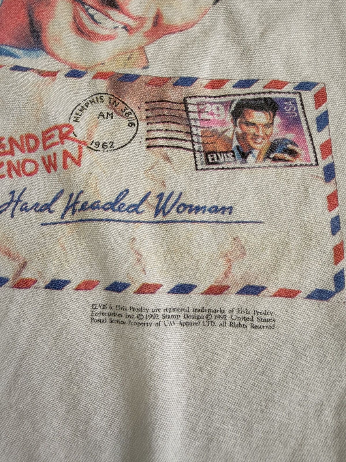 Band Tees 90s Boxy Elvis Tee Size US L / EU 52-54 / 3 - 4 Thumbnail
