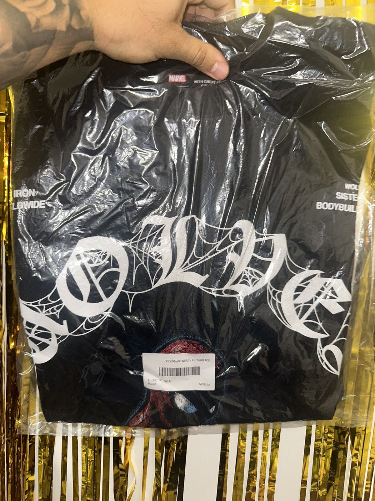 Darc Sport DARC SPORT X MARVEL SPIDER-MAN “ SPIDERMAN ENERGY” SHIRT Size US M / EU 48-50 / 2 - 7 Thumbnail