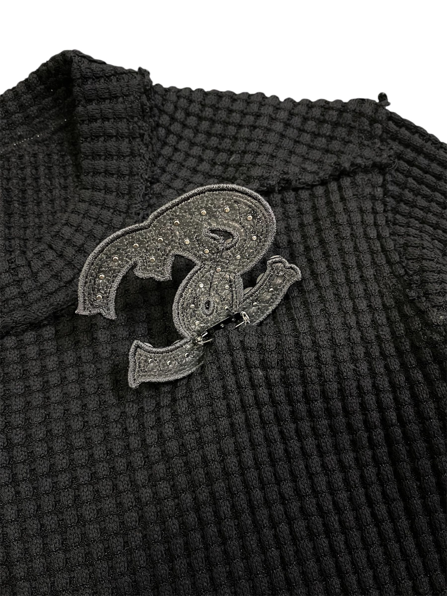 FranCisT MOR.K.S × Hysteric Glamour × If Six Was Nine F.C.T.M Chanel Logo Black Knitted Style Travis Scott Size US L / EU 52-54 / 3 - 5 Thumbnail