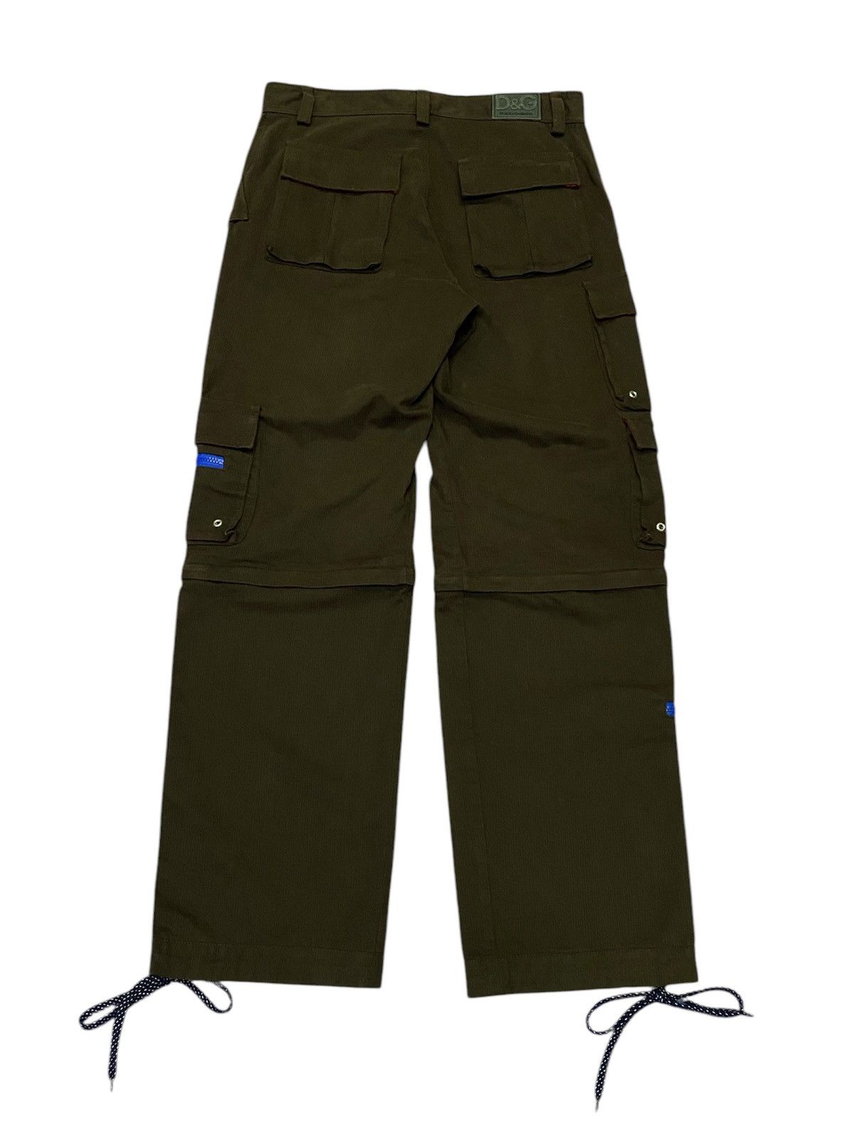 Dolce & Gabbana Dolce & Gabbana Corduroy Multi Pocket 2Way Pants Size US 33 - 3 Thumbnail