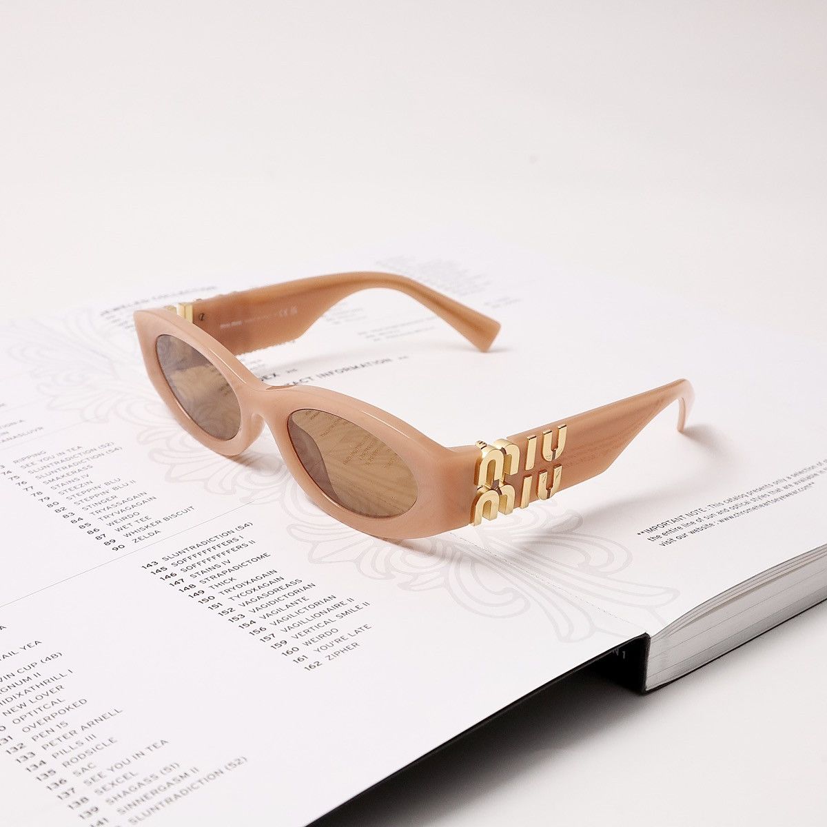 Miu Miu MIU MIU 0MU 11WS SUNGLASSES Size ONE SIZE - 1 Thumbnail