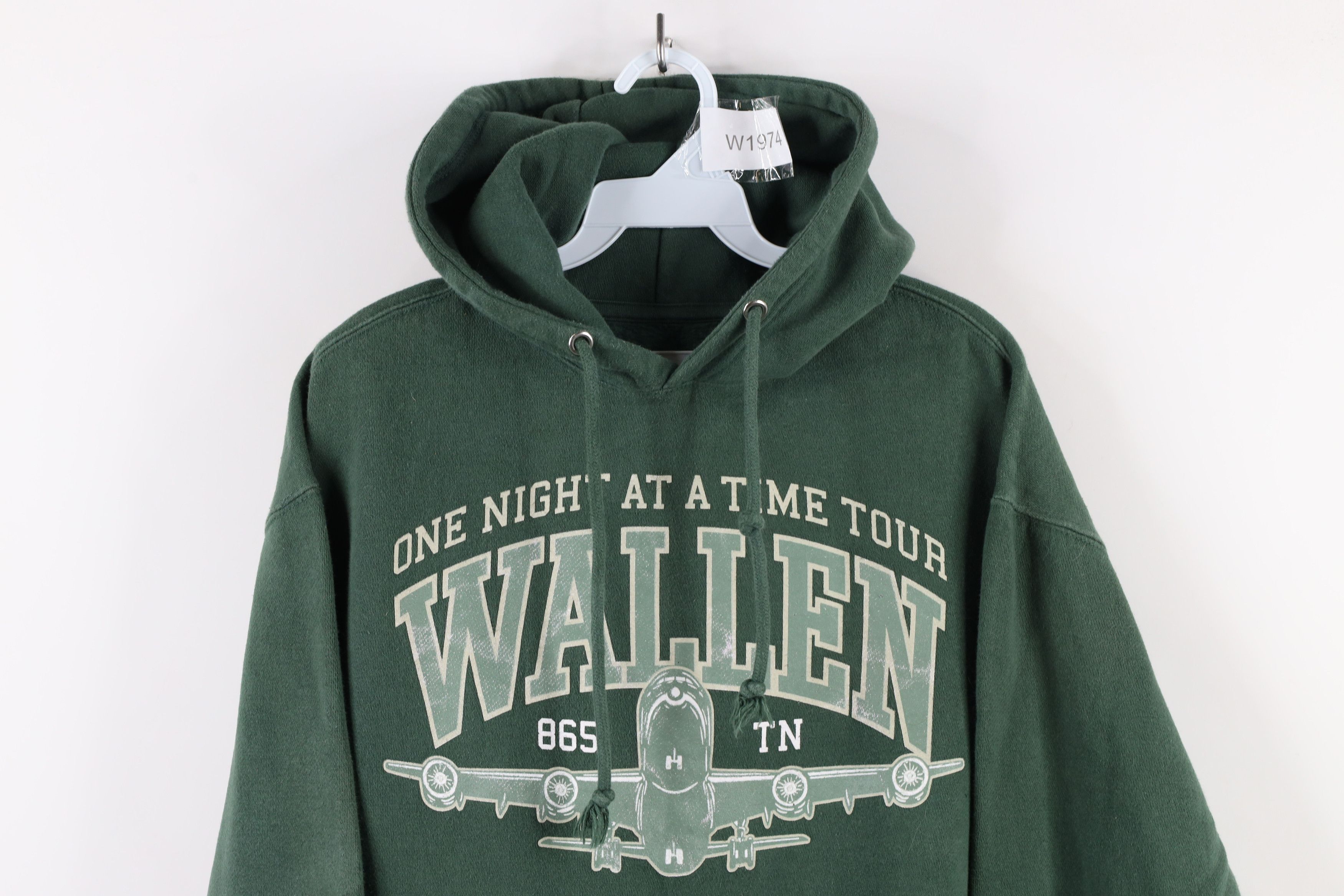 Vintage Morgan Wallen Official One Night At A Time Tour Band Hoodie Size US S / EU 44-46 / 1 - 2 Thumbnail