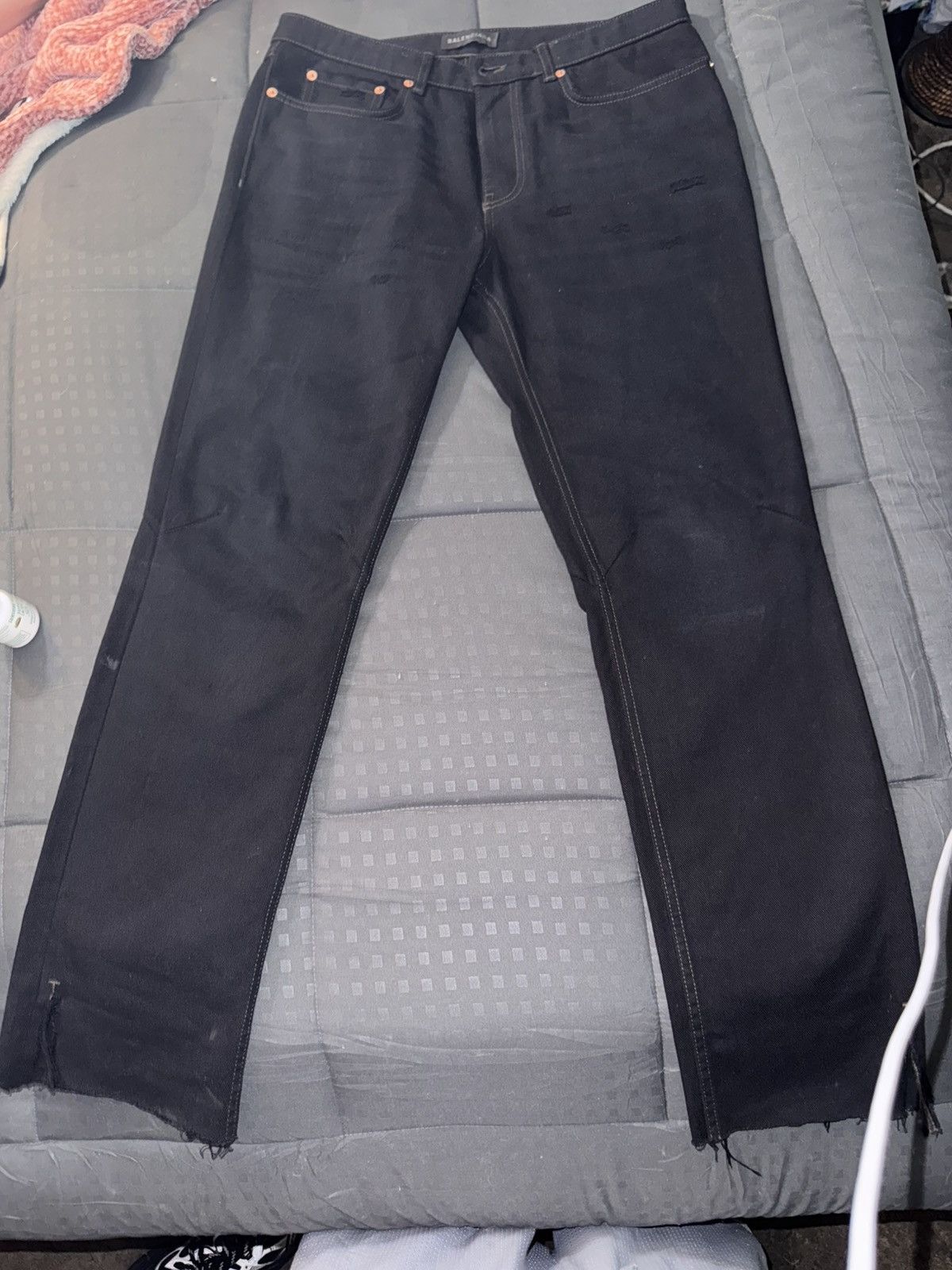 Balenciaga Balenciaga Denim FW/22 Distressed by Demna Size US 32 / EU 48 - 12 Thumbnail