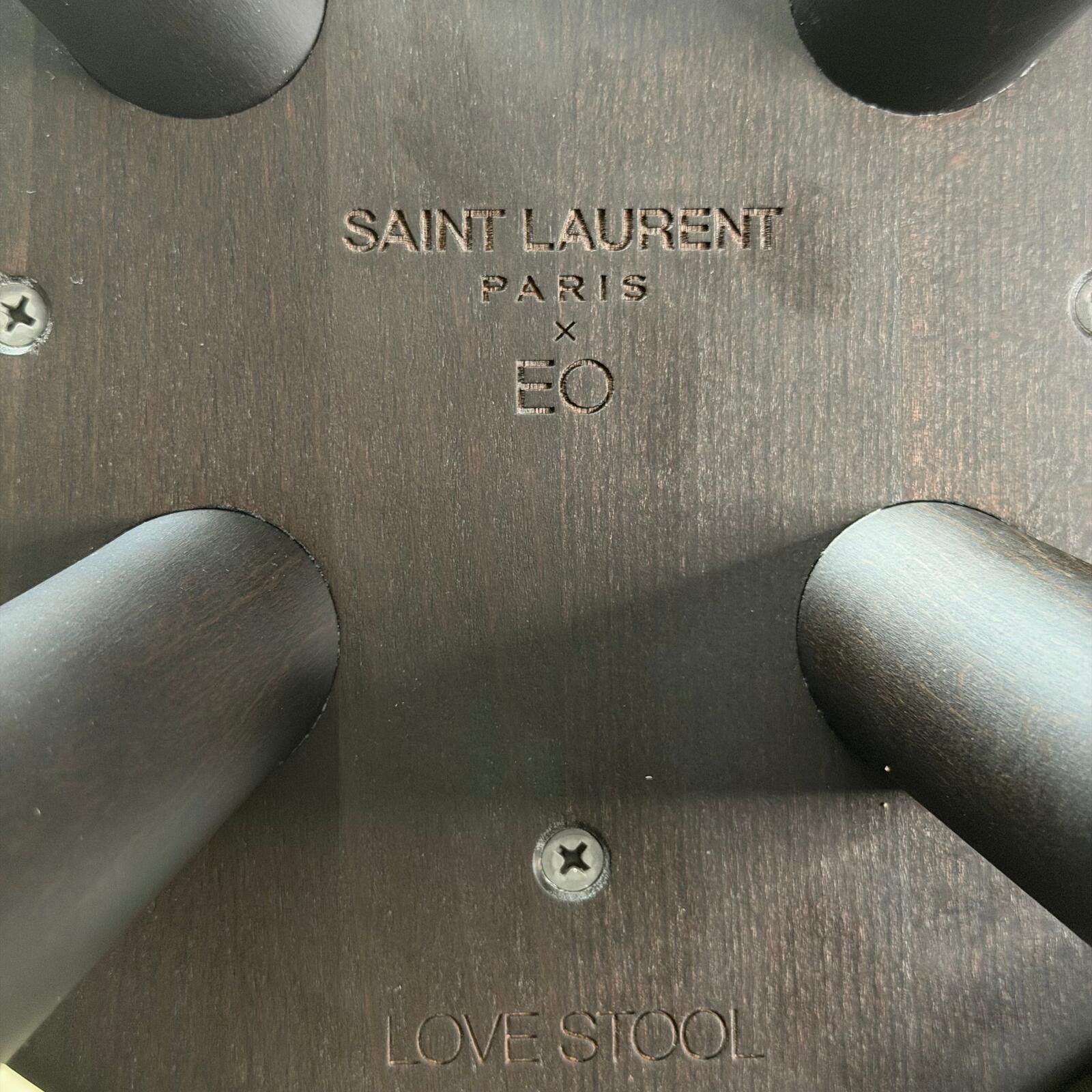 Saint Laurent Paris Saint Laurent x EO Tiger Print Fur Mini Chair Size ONE SIZE - 6 Thumbnail