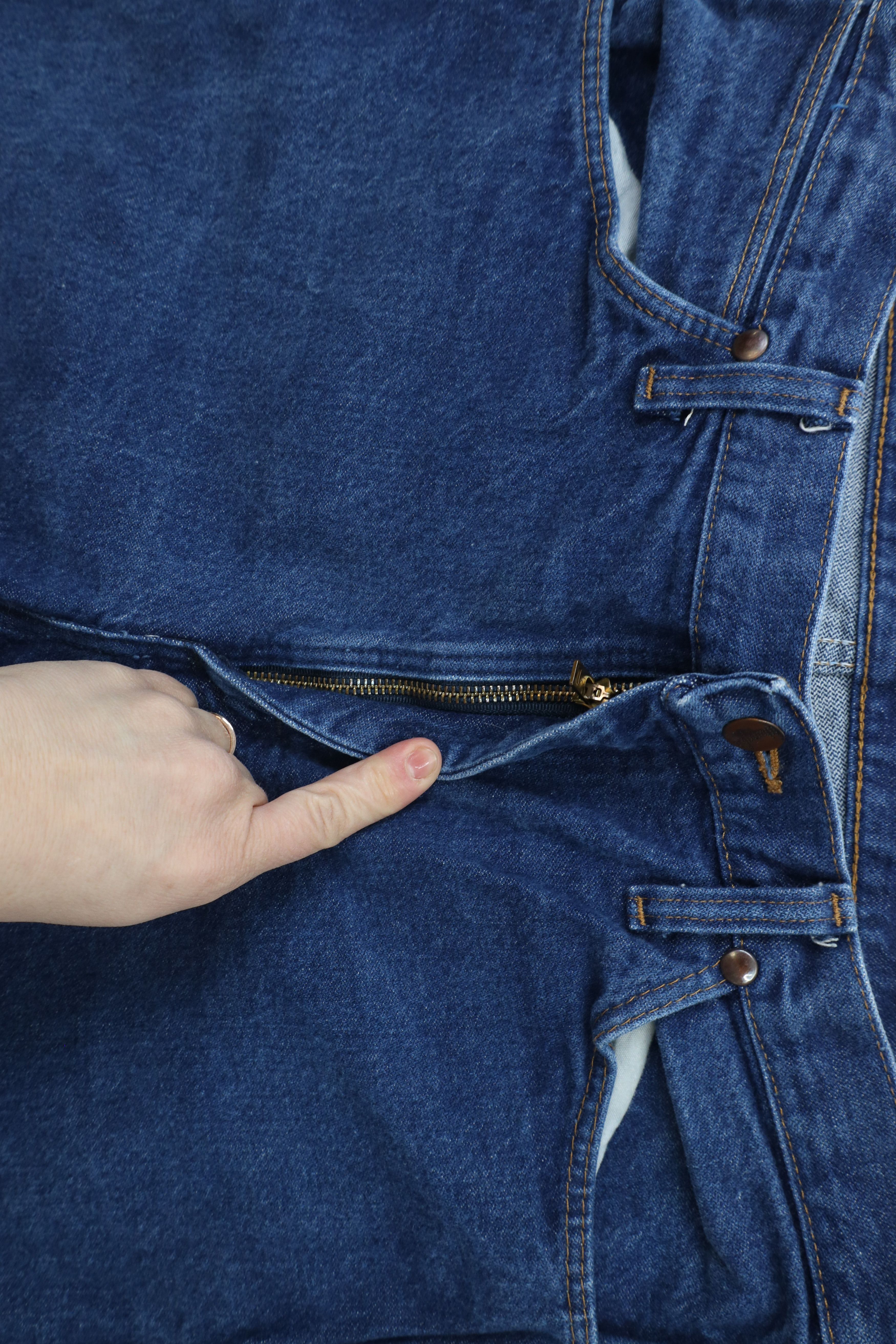 Vintage × Wrangler Vintage Wrangler Western Cowboy Straight Leg Denim Jeans Size US 33 - 5 Thumbnail