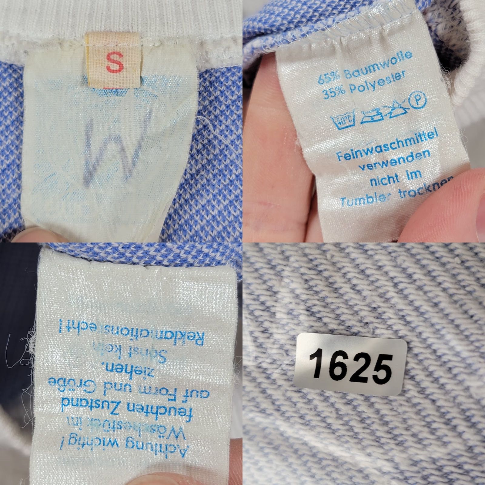 Vintage VINTAGE Back To The Future Mens S Sweatshirt Collection B Blue Logo Rare 90s Size US S / EU 44-46 / 1 - 10 Thumbnail