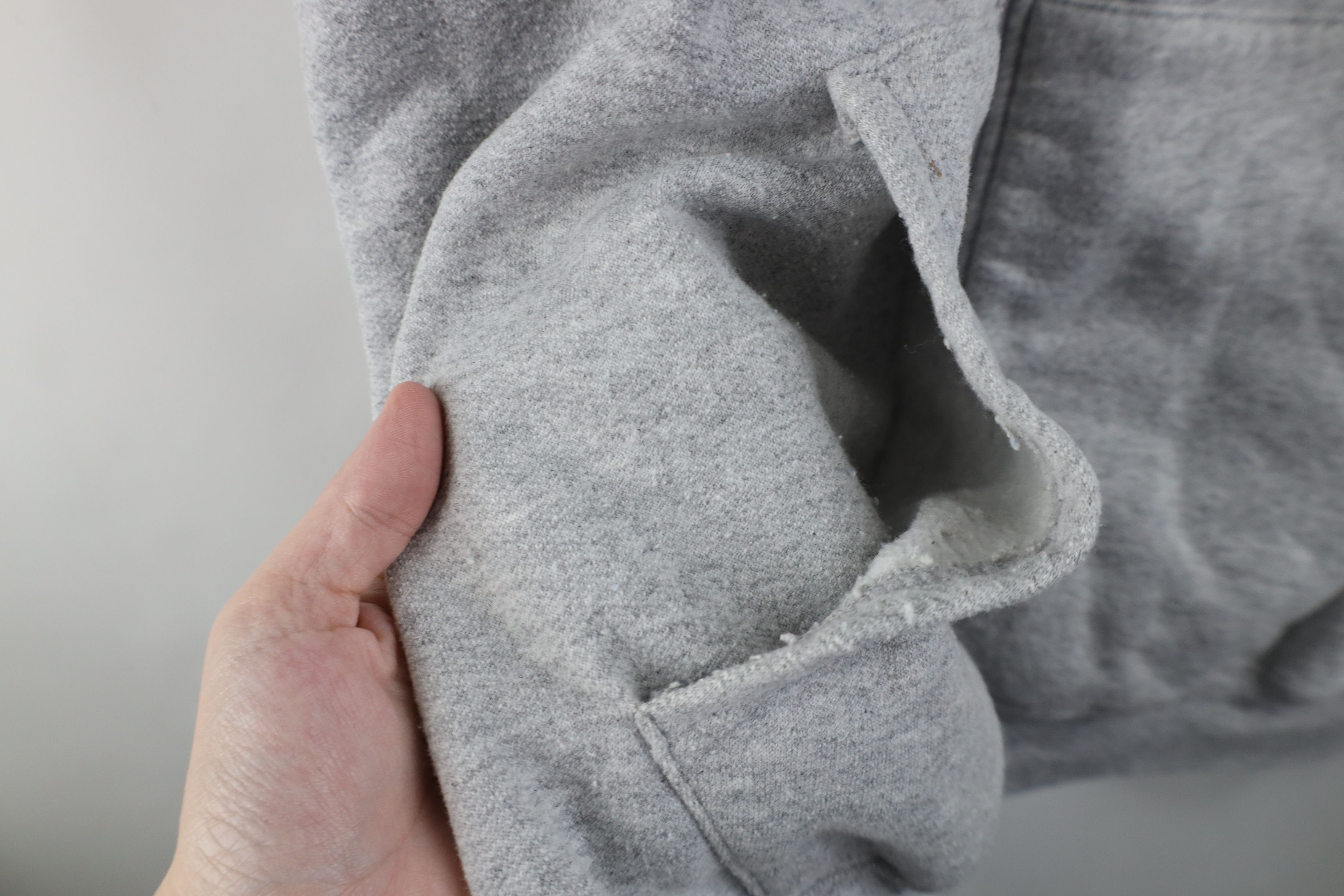 Champion × Vintage Vintage 90s Champion Full Zip Hoodie Sweatshirt Heather Gray Size US XXL / EU 58 / 5 - 9 Thumbnail