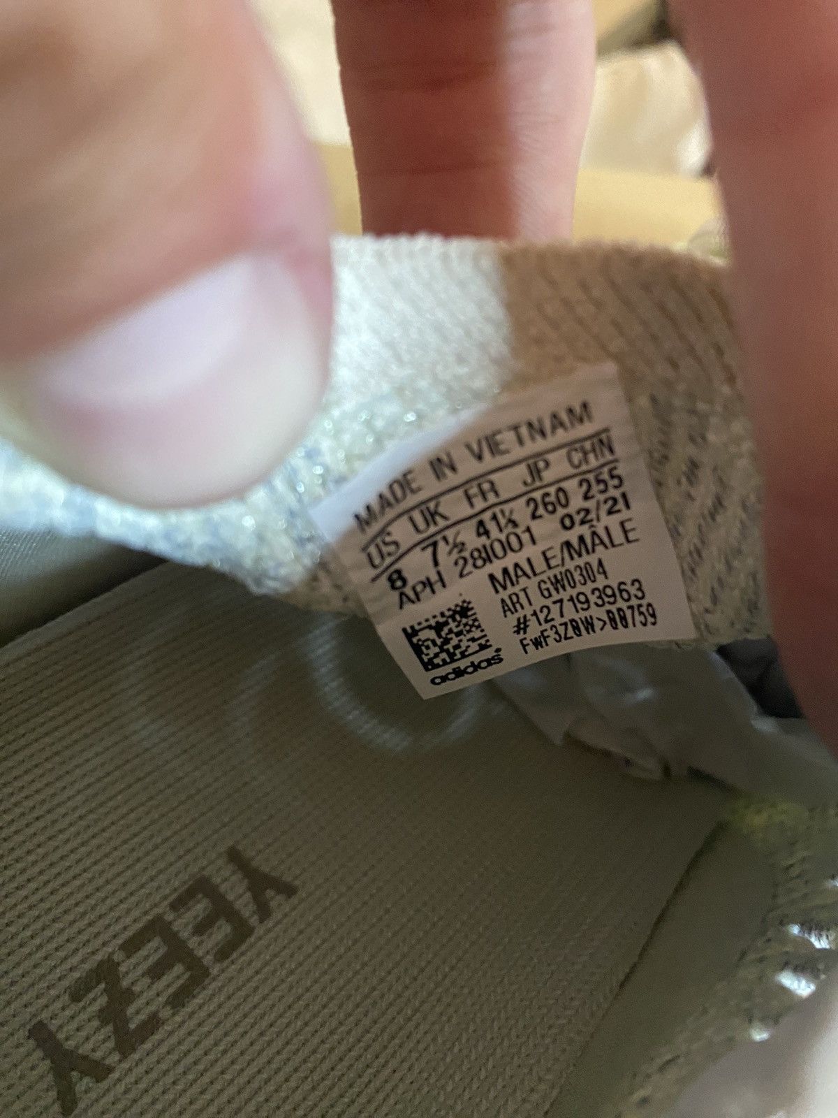 Yeezy Adidas Yeezy Boost 380 ‘Alien Blue RF’ Size 8 100% Authentic Size US 8 / EU 41 - 10 Thumbnail