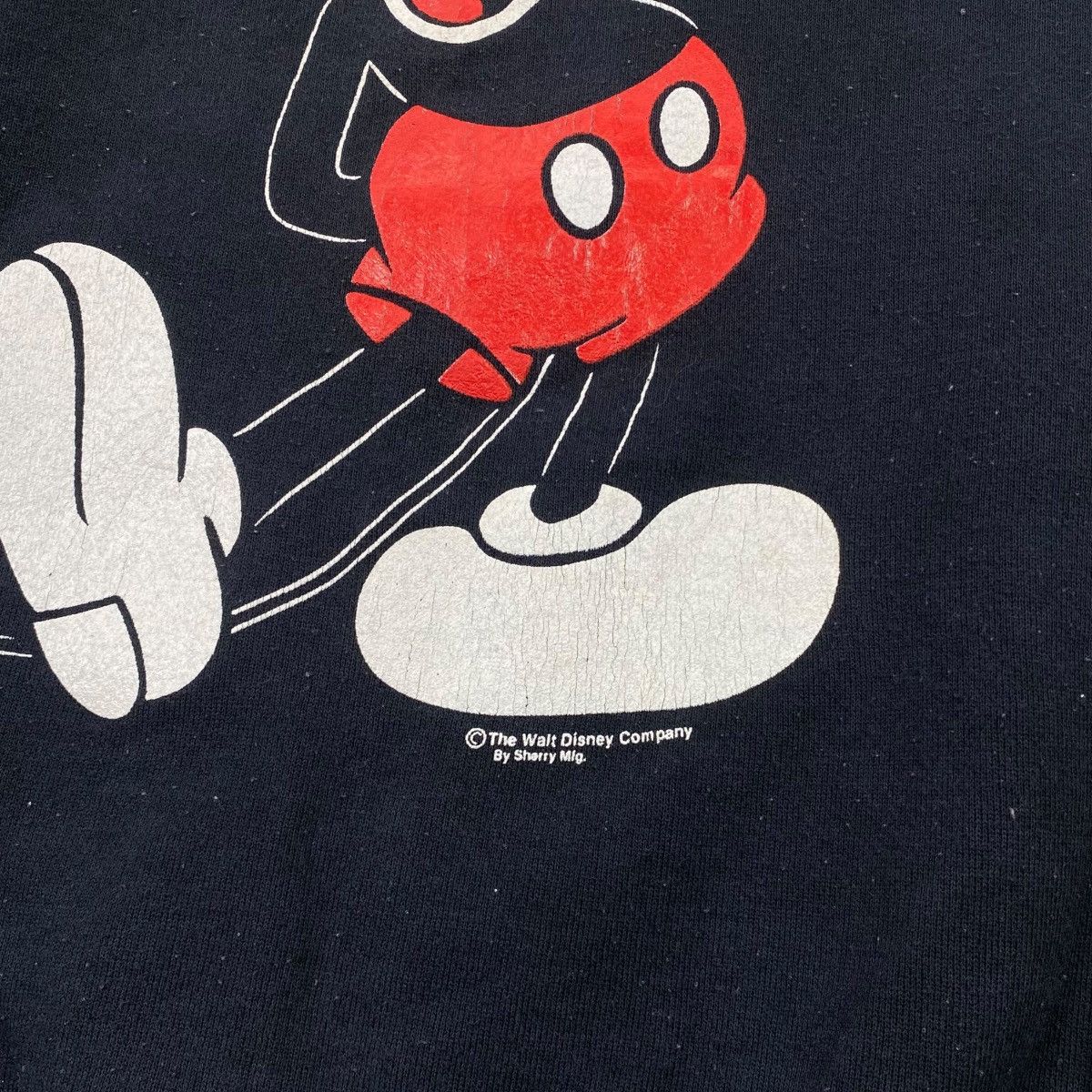Mickey Mouse × Tultex × Vintage Vintage 90's MICKEY MOUSE CALIFORNIA Faded Crewneck Size US L / EU 52-54 / 3 - 4 Thumbnail