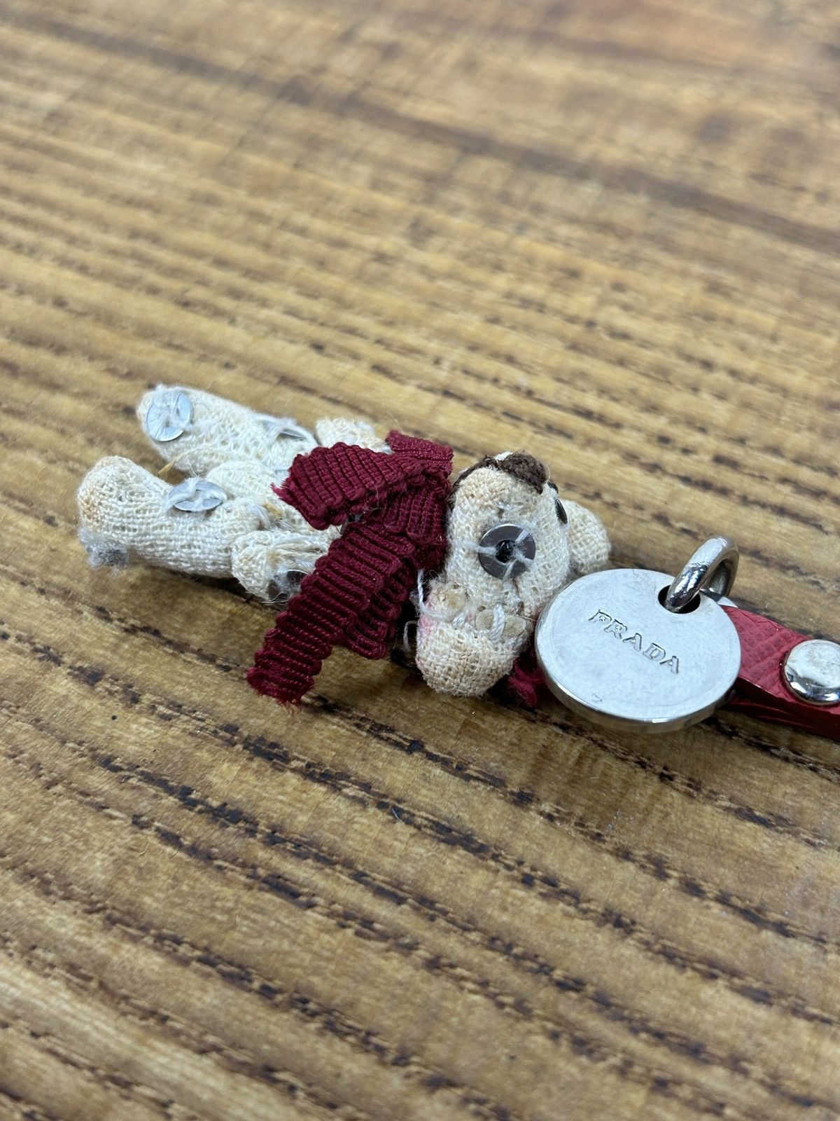 Prada Prada Bear Small Keychain Charm Key Holder Toy Size ONE SIZE - 2 Thumbnail