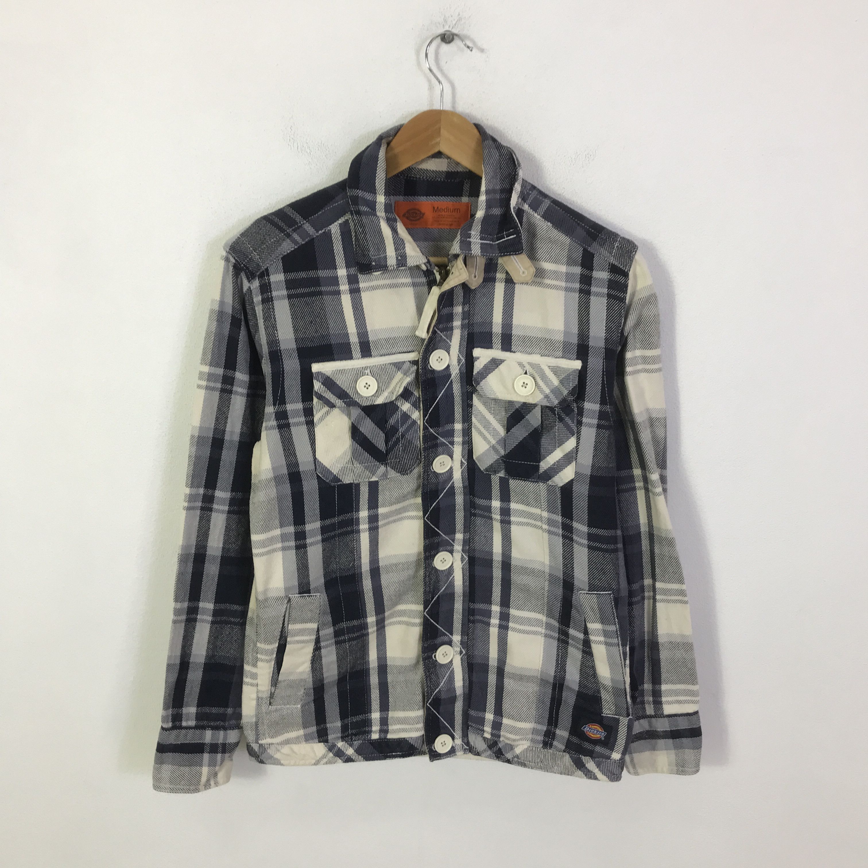 Dickies dickies tartan design zip jacket K115B3 Size US M / EU 48-50 / 2 - 1 Thumbnail