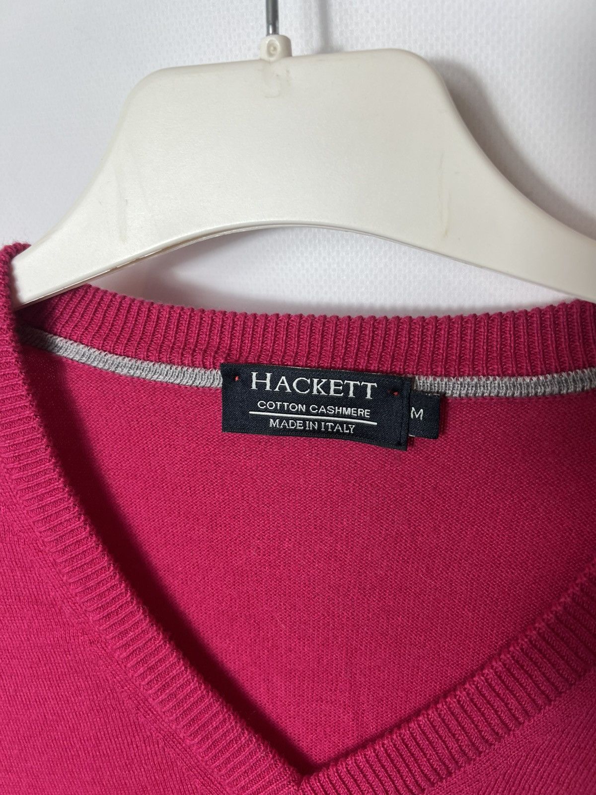 Hackett Vintage streetwear luxury designer Hackett V-Neck Sweater Size US M / EU 48-50 / 2 - 4 Thumbnail