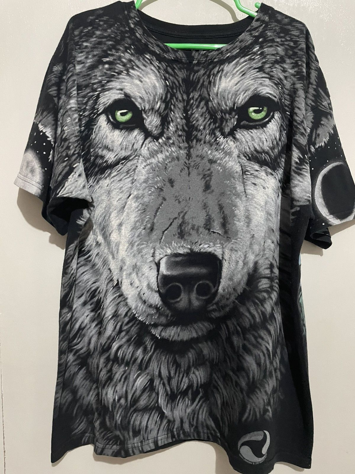Liquid Blue × Vintage 90s Liquid Blue AOP Wolf (Re-issue) Size US L / EU 52-54 / 3 - 2 Thumbnail