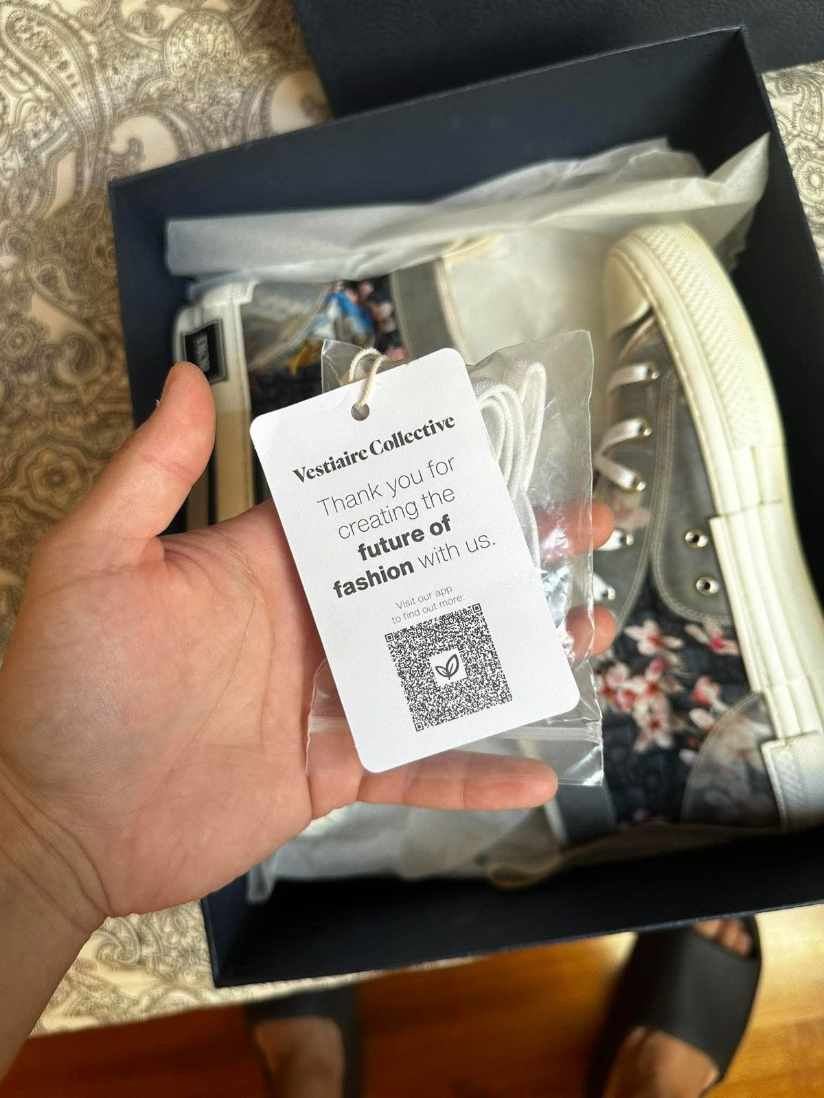 Dior Dior B23 High-Top Sneaker Size US 7 / EU 40 - 9 Thumbnail