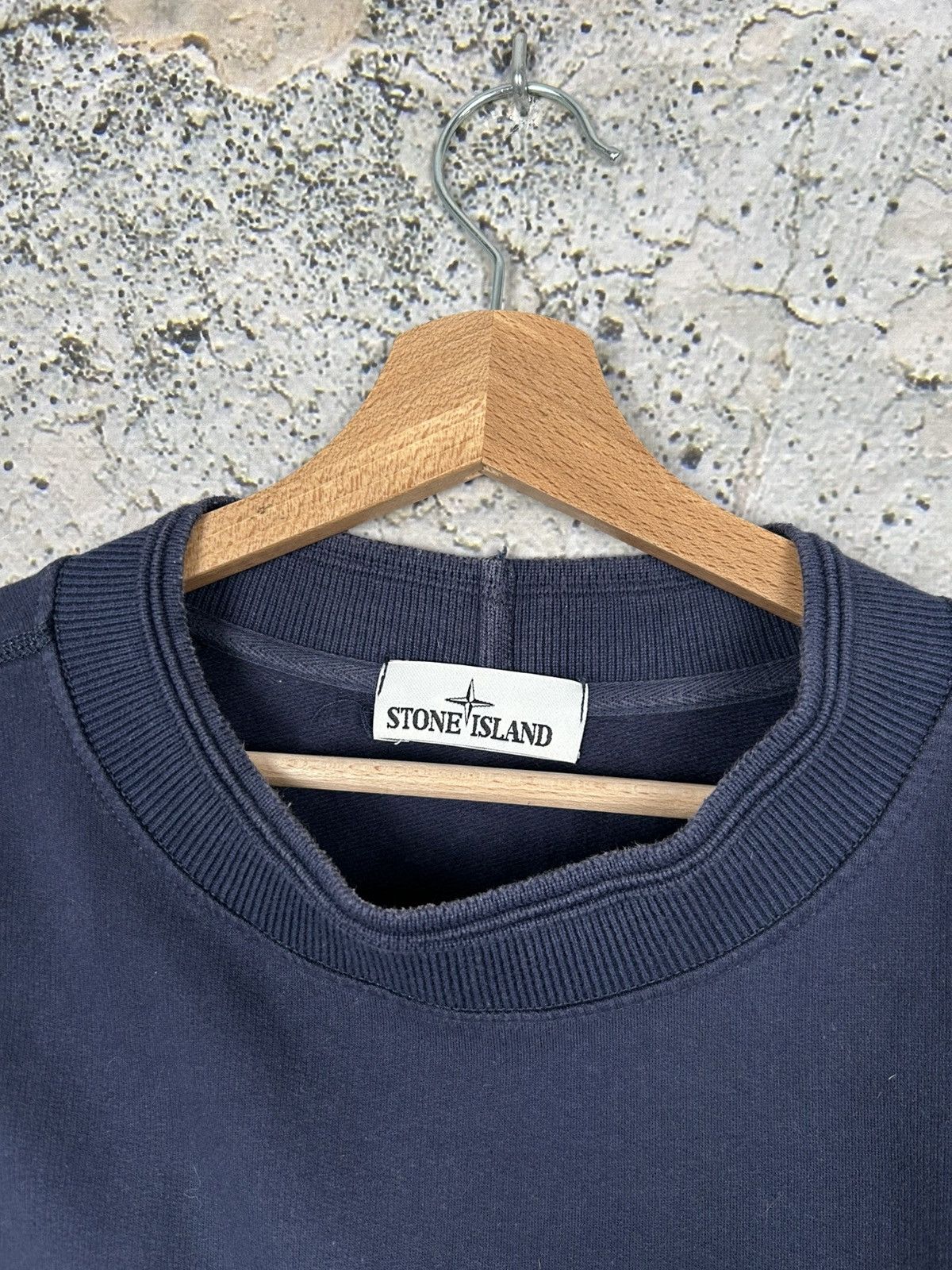 Stone Island Stone Island Vintage Navy Crewneck Archive Avant Garde Rare Size US M / EU 48-50 / 2 - 7 Thumbnail