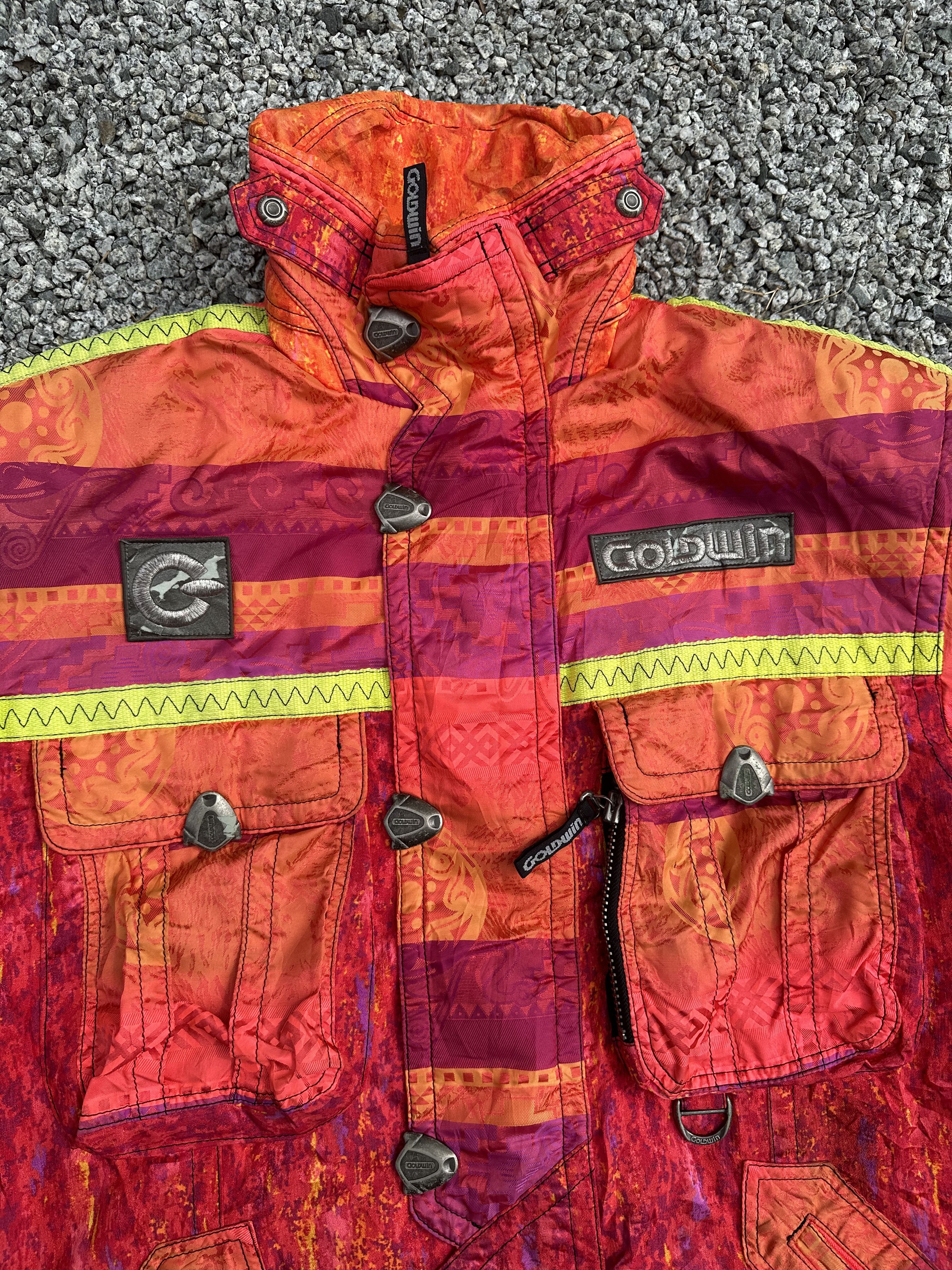 Ellesse × Goldwin Vintage Goldwin Psychedelic Ski Jacket Size US M / EU 48-50 / 2 - 12 Thumbnail