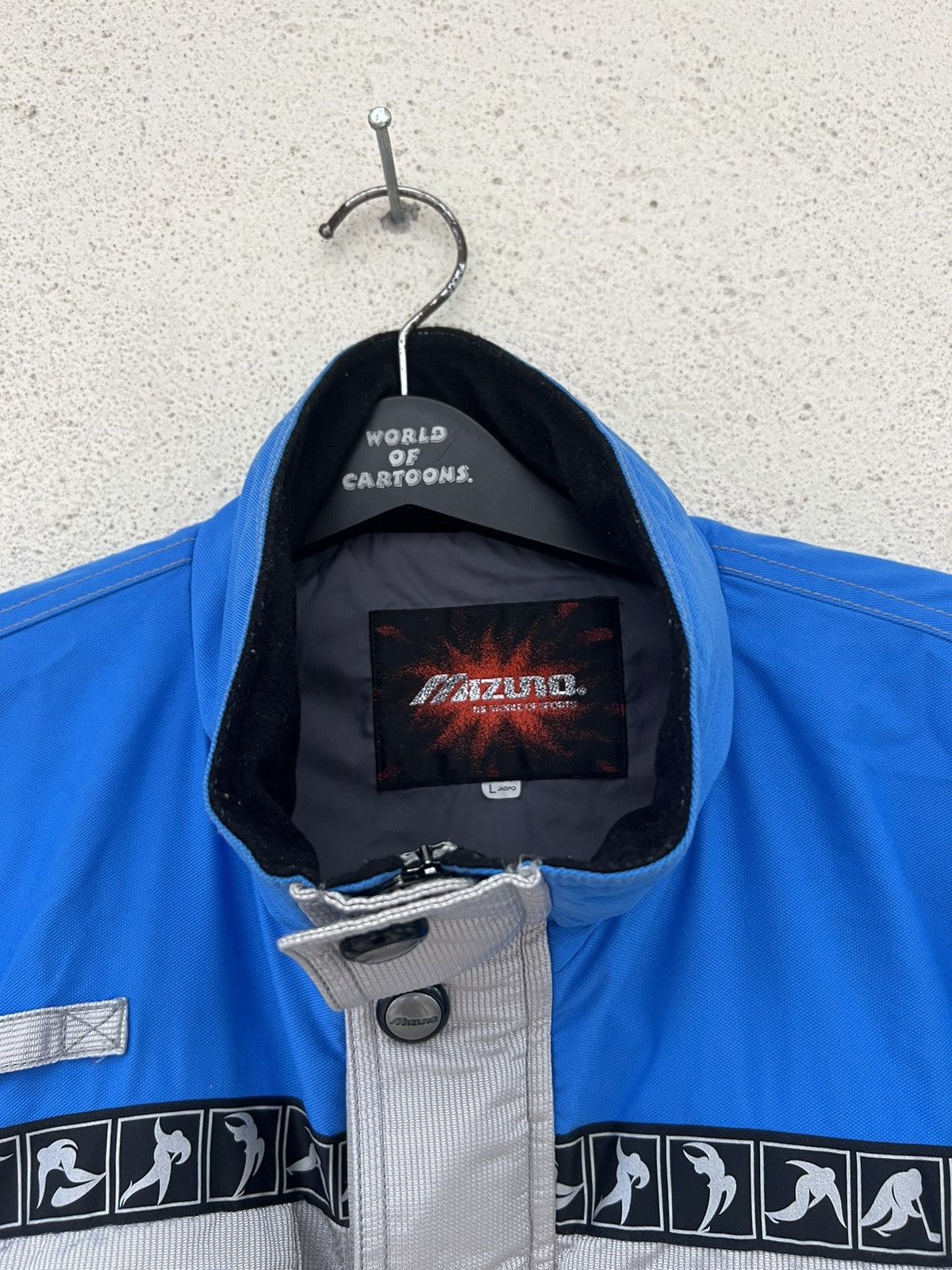Mizuno 1998 Nagano Olympic Mizuno Official Sponsor Bomber Jacket Size US L / EU 52-54 / 3 - 9 Thumbnail