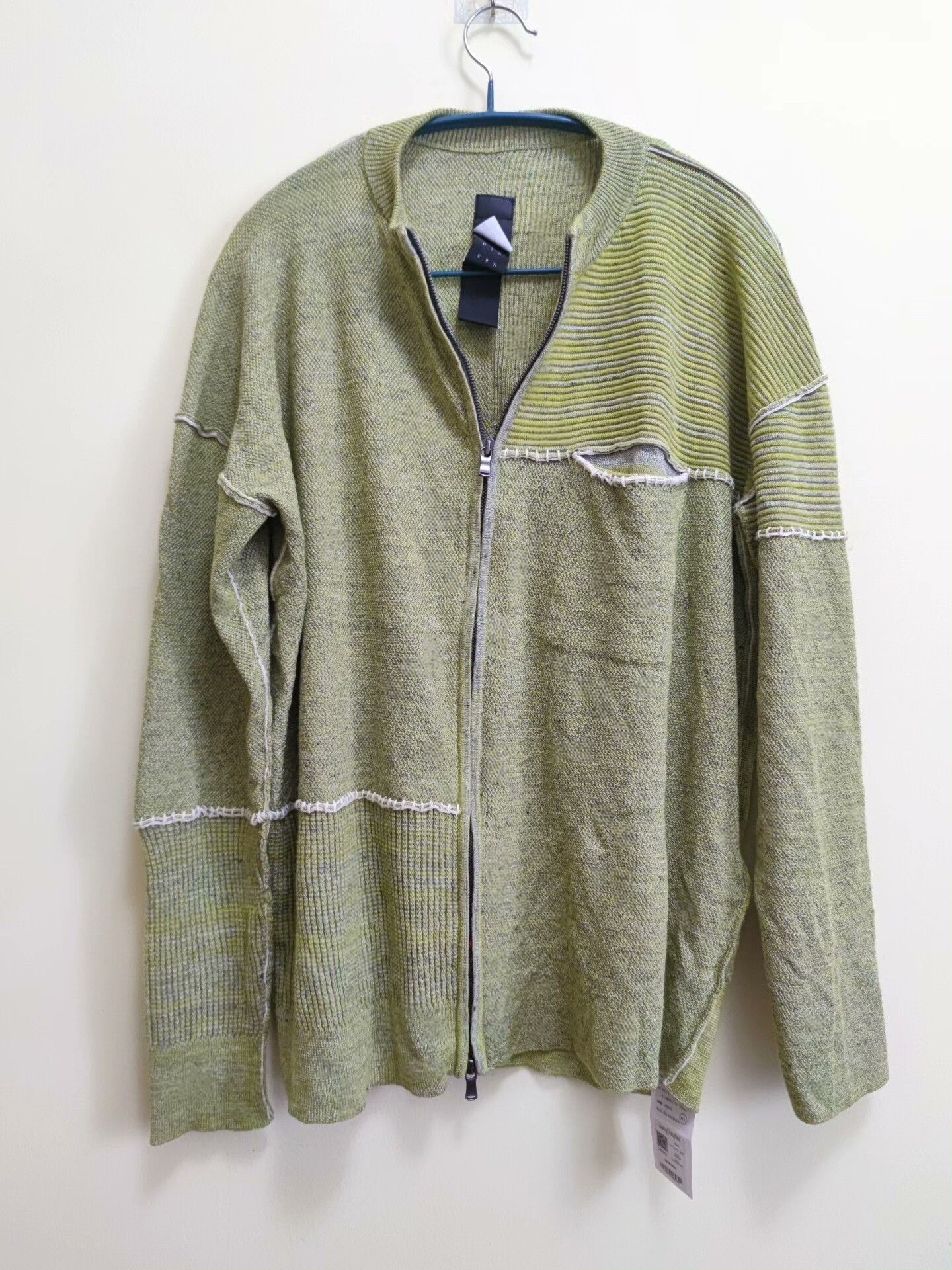 The Viridi-anne Viridi Anne Knit Cardigan in Linen Blend Size US M / EU 48-50 / 2 - 1 Thumbnail