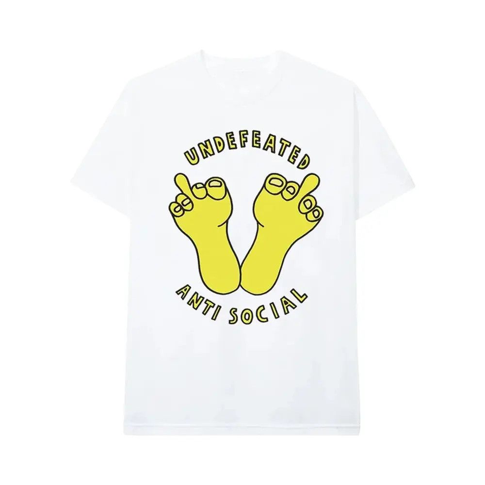 Anti Social Social Club × Undefeated White Tee Size US L / EU 52-54 / 3 - 1 Thumbnail