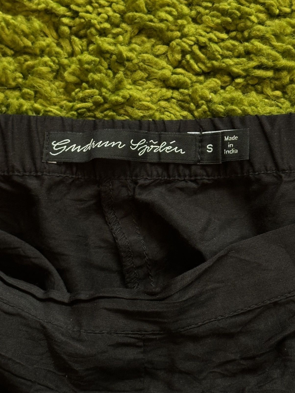 Designer × Gudrun Sjoden Gudrun Sjoden cotton silk blend wide leg culottes pants Y2K Size 26" / US 2 / IT 38 - 4 Thumbnail