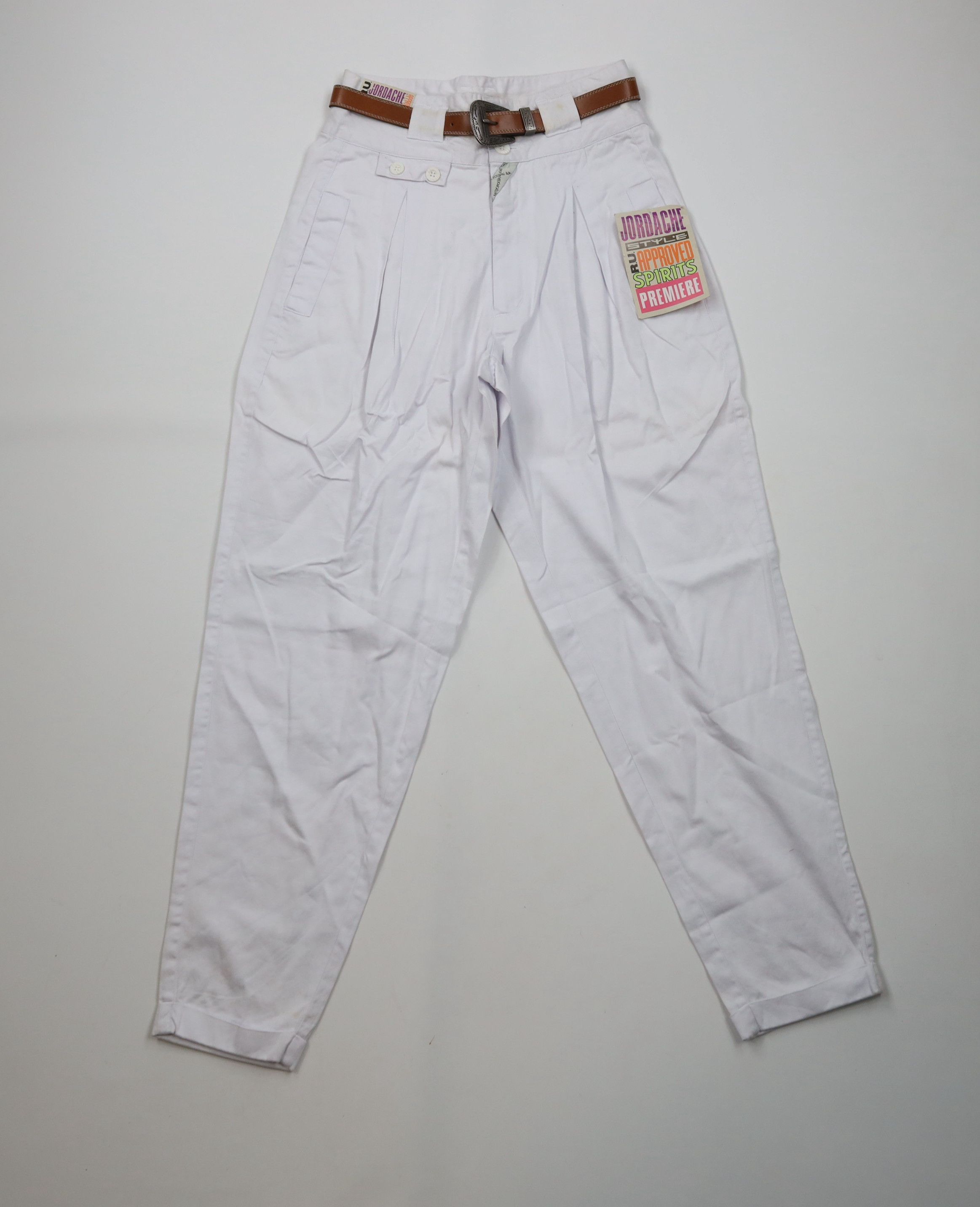 Vintage Deadstock Vintage 90s Streetwear Waist Tapered Leg Pants Size 32" / US 10 / IT 46 - 1 Thumbnail