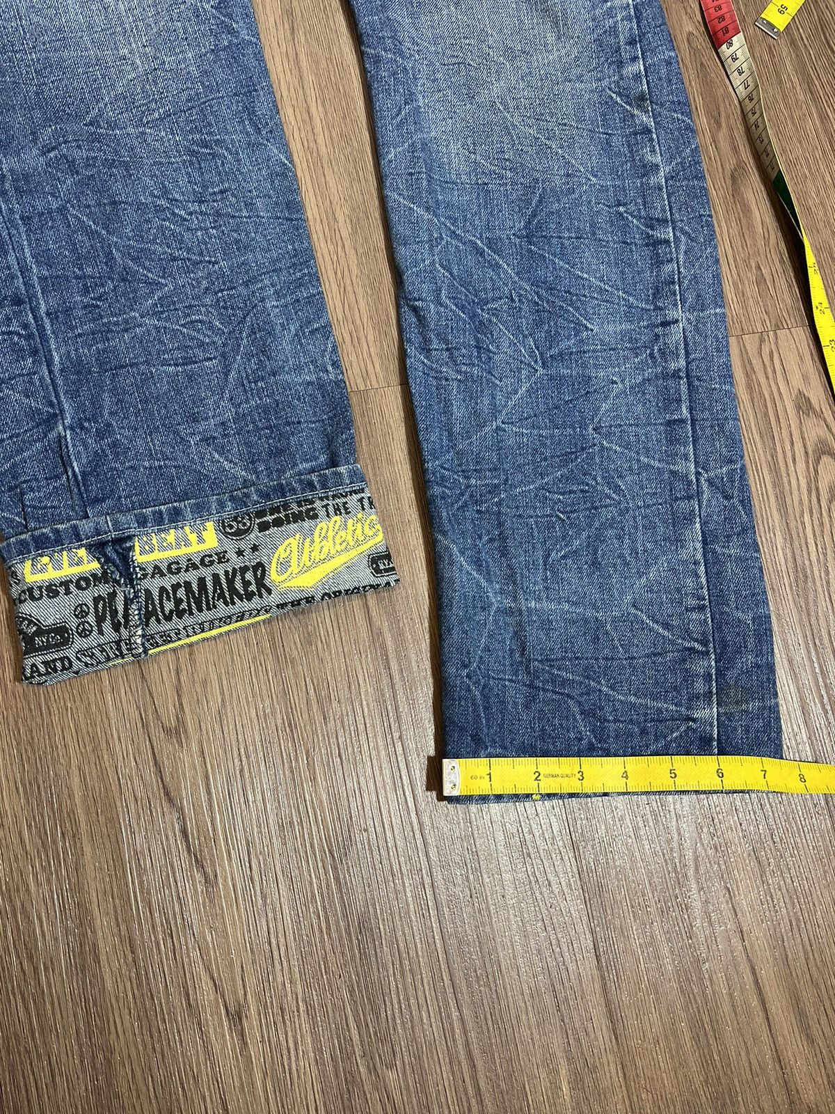 Hysteric Glamour × Japanese Brand Dominate Handcrafted Double Waist Denim Size US 31 - 17 Thumbnail