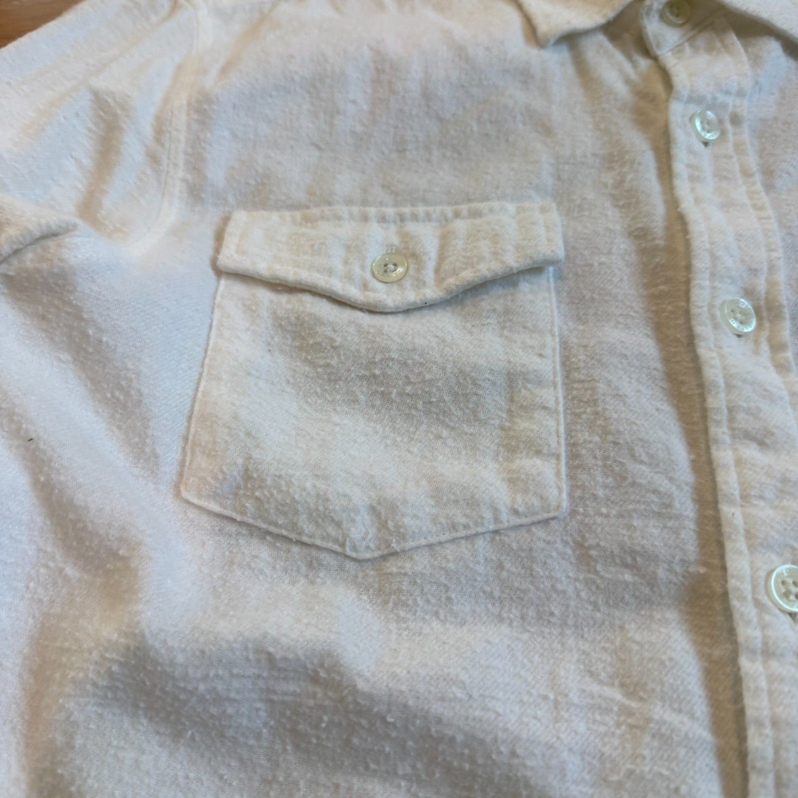 Fragment Design × Vanquish Vanquish Japan White Cotton Slub Button Up Shirt Size US S / EU 44-46 / 1 - 6 Thumbnail