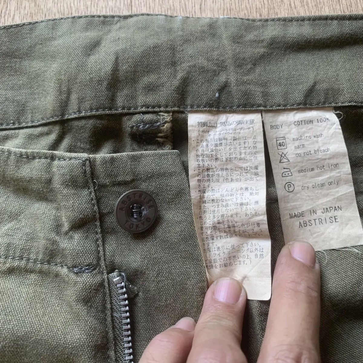 Beauty Beast VINTAGE ABSTRISE TROUSERS BAGGY 36x33 CARPENTER PANTS Size US 36 / EU 52 - 6 Thumbnail