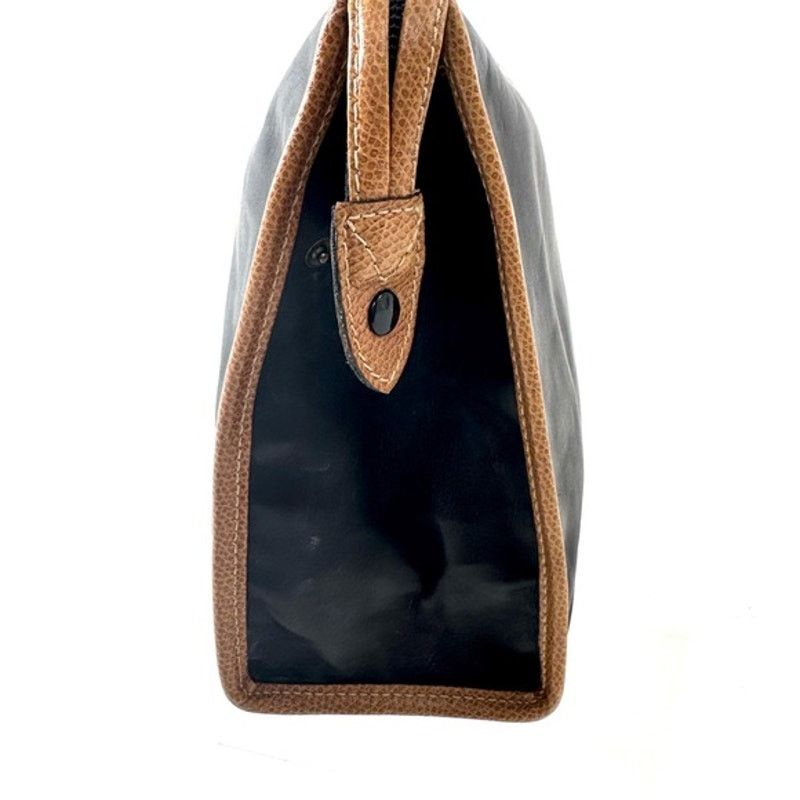 Loewe Loewe Black and Tan Leather Clutch Size ONE SIZE - 7 Thumbnail