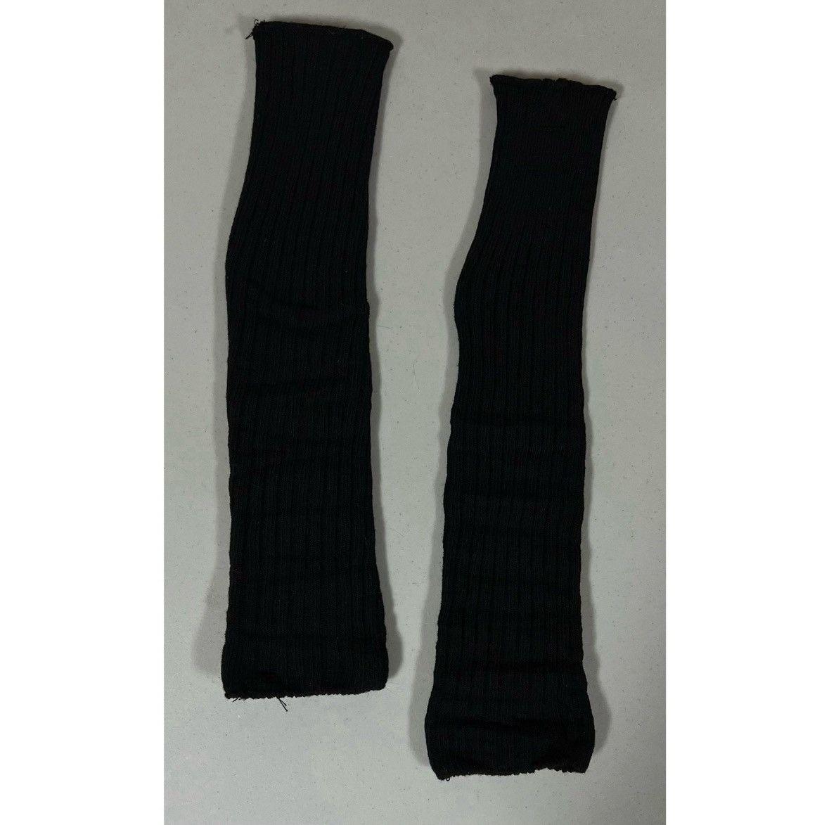 Vintage Black Knit Leg Warmers 🖤 #winter #knit #legwarmers #kawaii Size ONE SIZE - 2 Thumbnail
