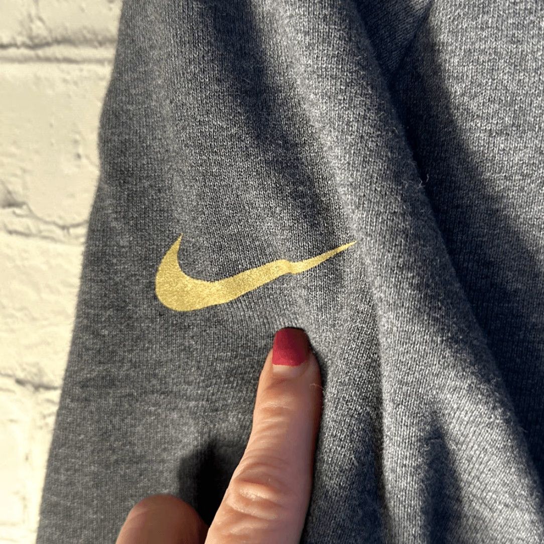 Nike Nike Mens NFL Pittsburgh Steelers Sweatshirt Front Pocket M Medium Gray Polyester Pullover Size US M / EU 48-50 / 2 - 5 Thumbnail