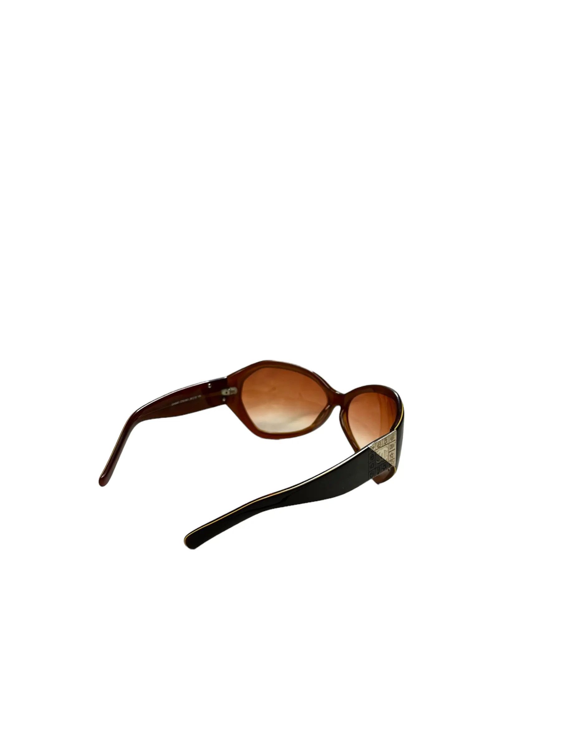 Chanel Chanel hexagon engraved logo sunglasses Size ONE SIZE - 9 Thumbnail