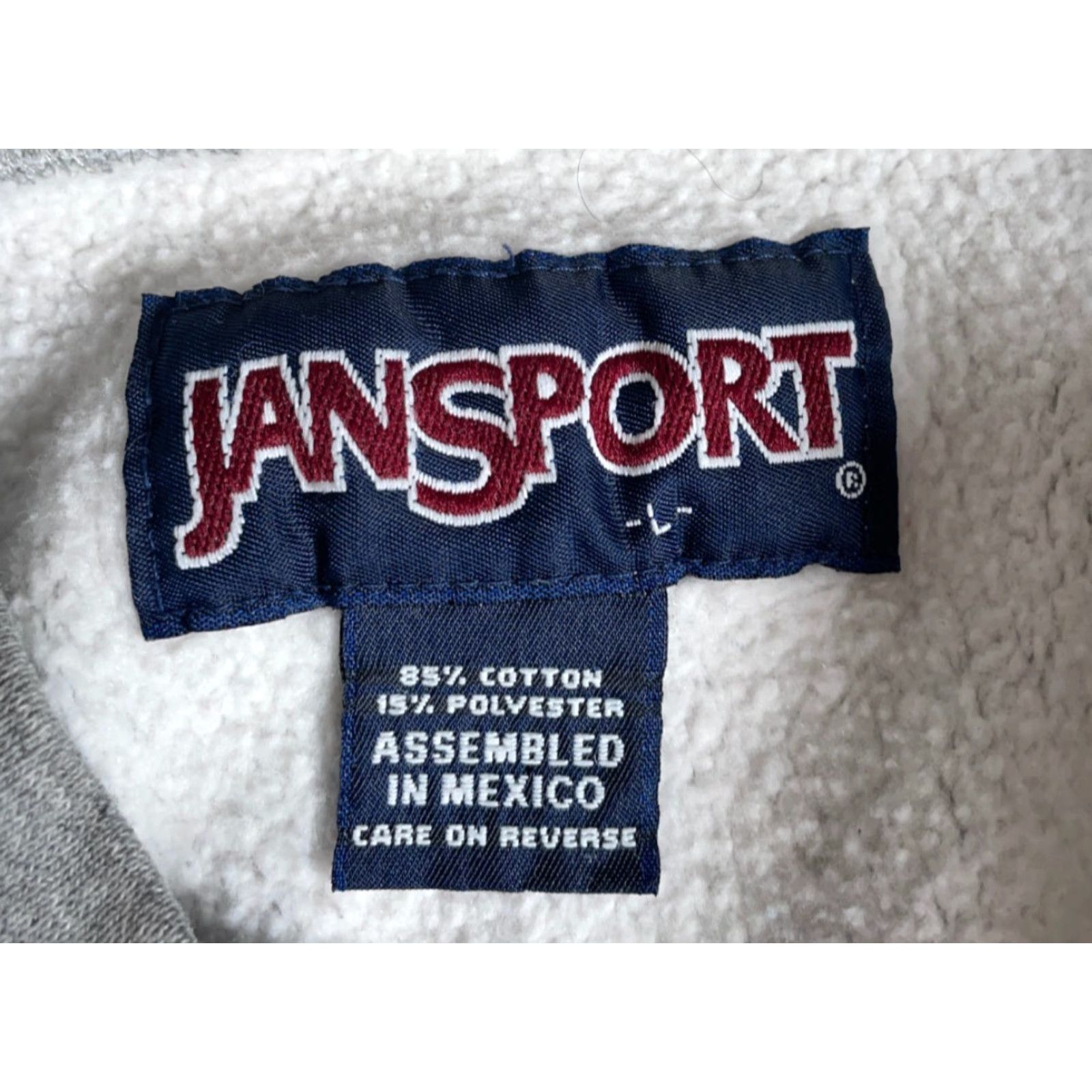 Jansport VINTAGE JanSport Western Michigan University Sweatshirt Adult Large Gray College Size US L / EU 52-54 / 3 - 3 Thumbnail