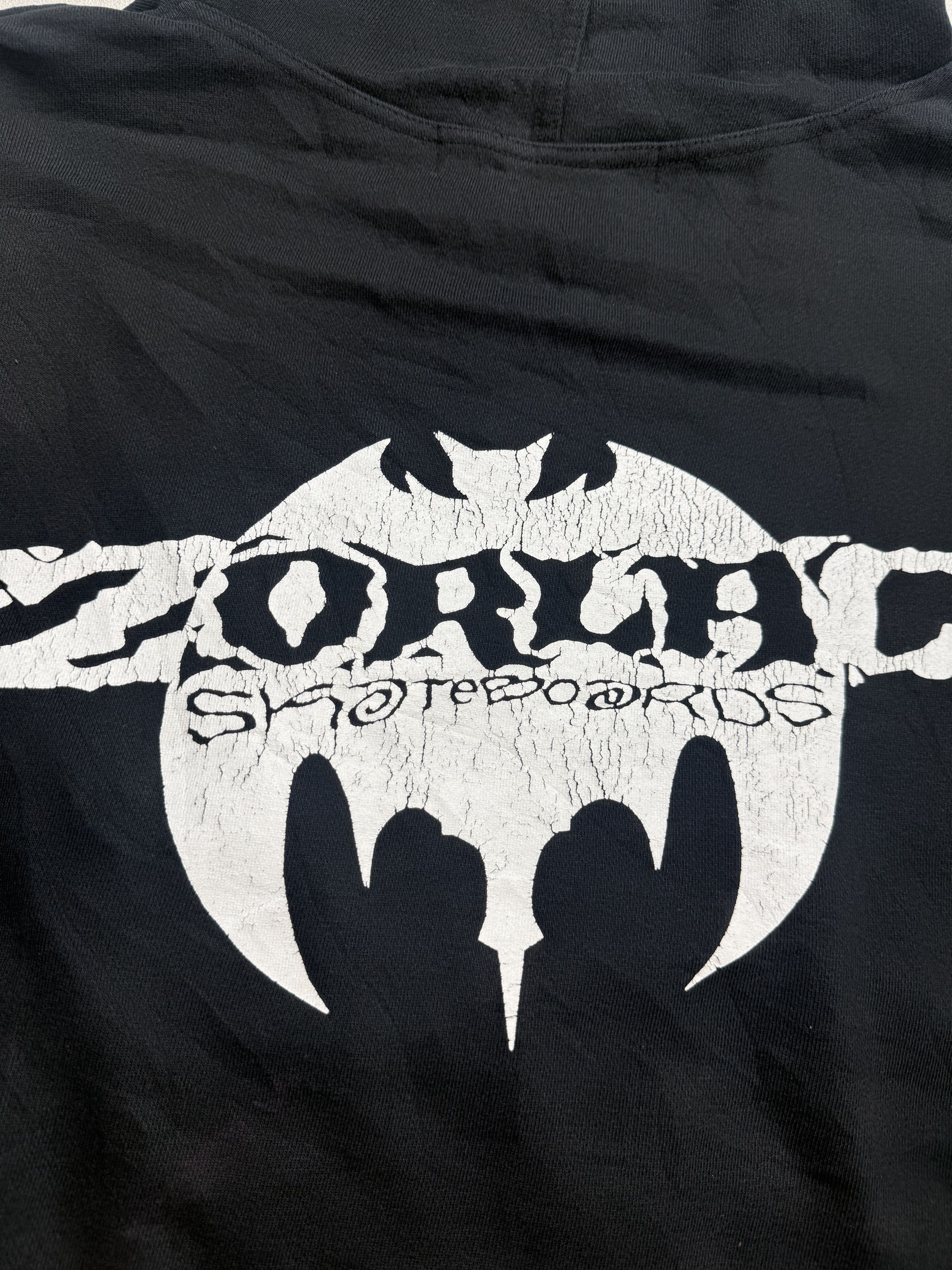 Vintage Vintage Zorlac Skateboards Hoodie Size US XL / EU 56 / 4 - 3 Thumbnail