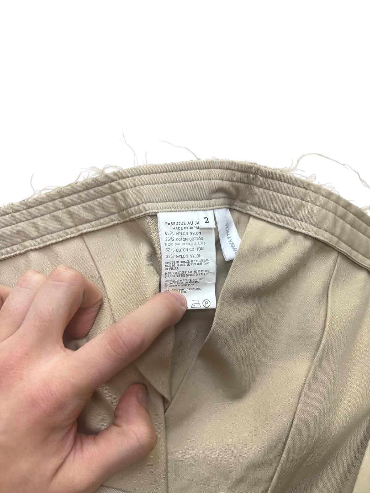 Yohji Yamamoto Yohji Yamamoto Skirt Beige UK 10 Size 28" / US 6 / IT 42 - 5 Thumbnail