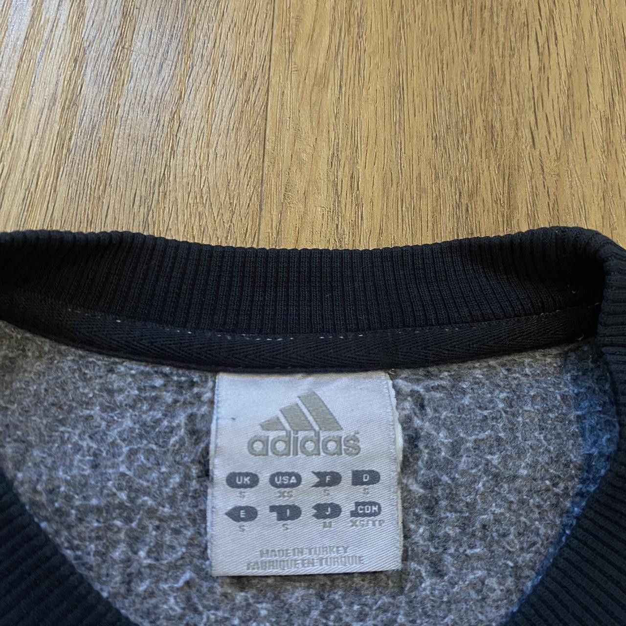Adidas Black Vintage sweatshirt with embroidered logo Size US S / EU 44-46 / 1 - 4 Thumbnail