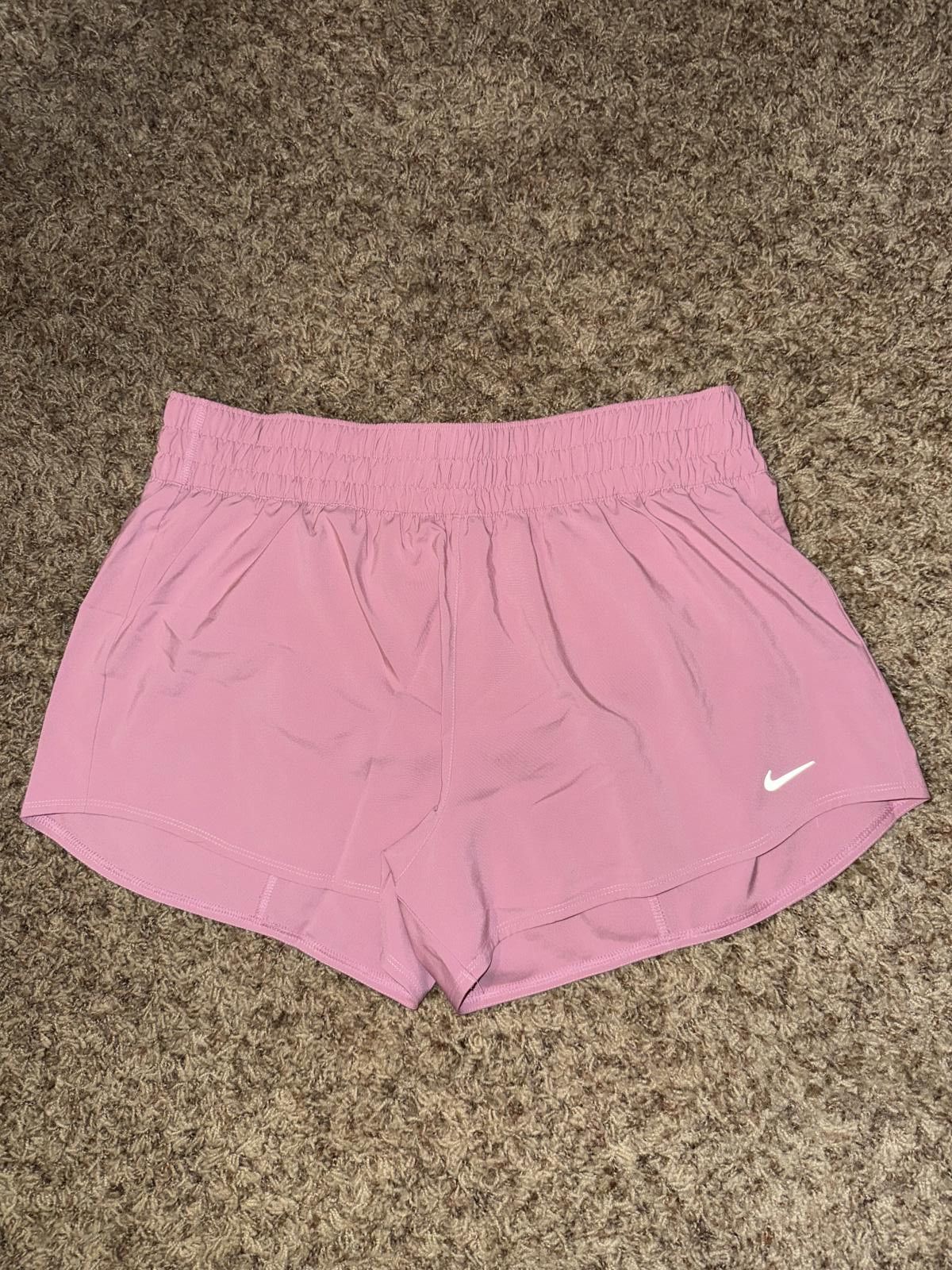 Nike Nike One Women's Dri-FIT Mid-Rise 3" Brief-Lined Shorts Sample Size 36" / US 14 / IT 50 - 1 Thumbnail