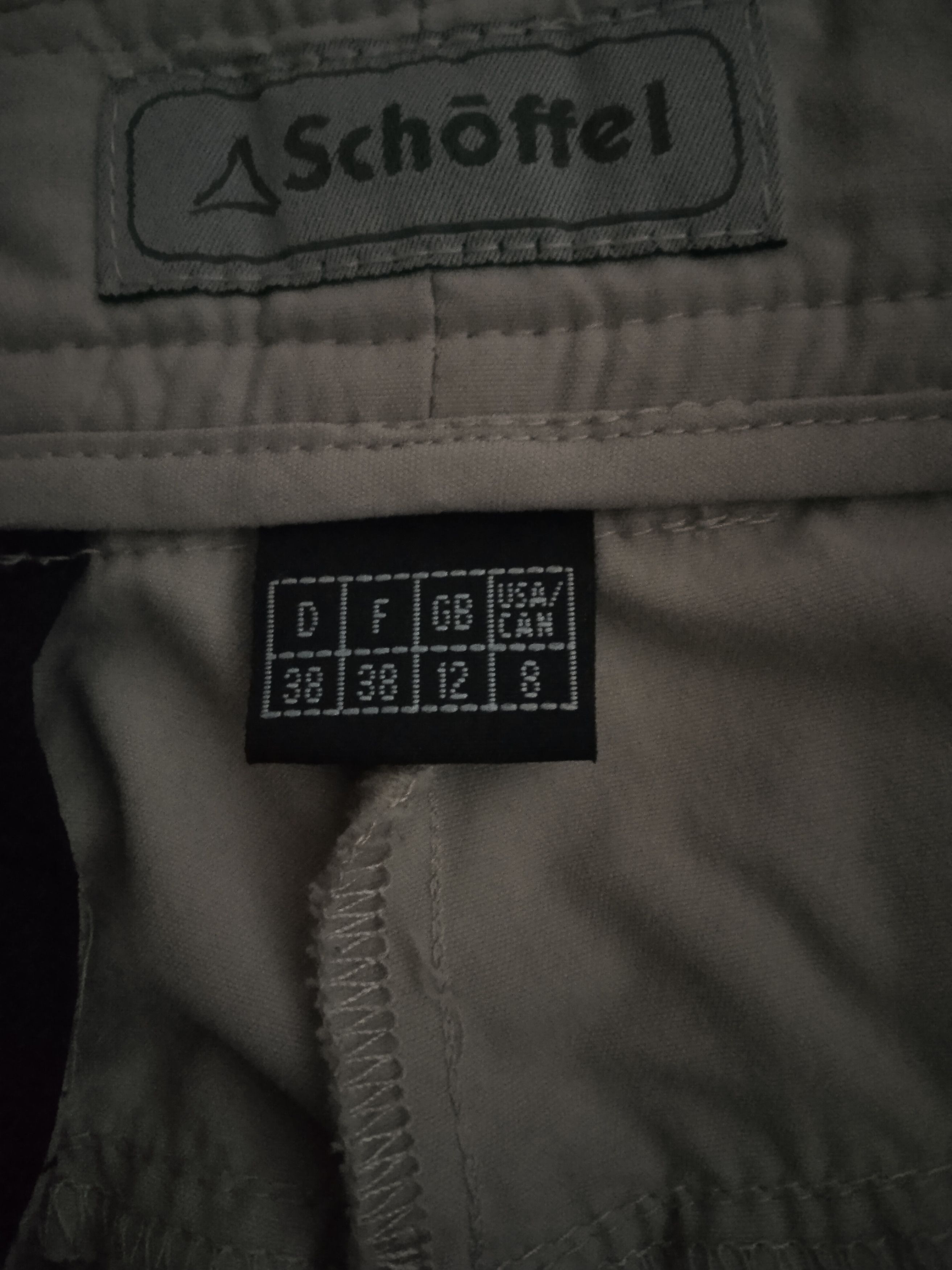 Vintage Schoffel ACF Womens Zip-Off Trousers Size 27" / US 4 / IT 40 - 2 Thumbnail