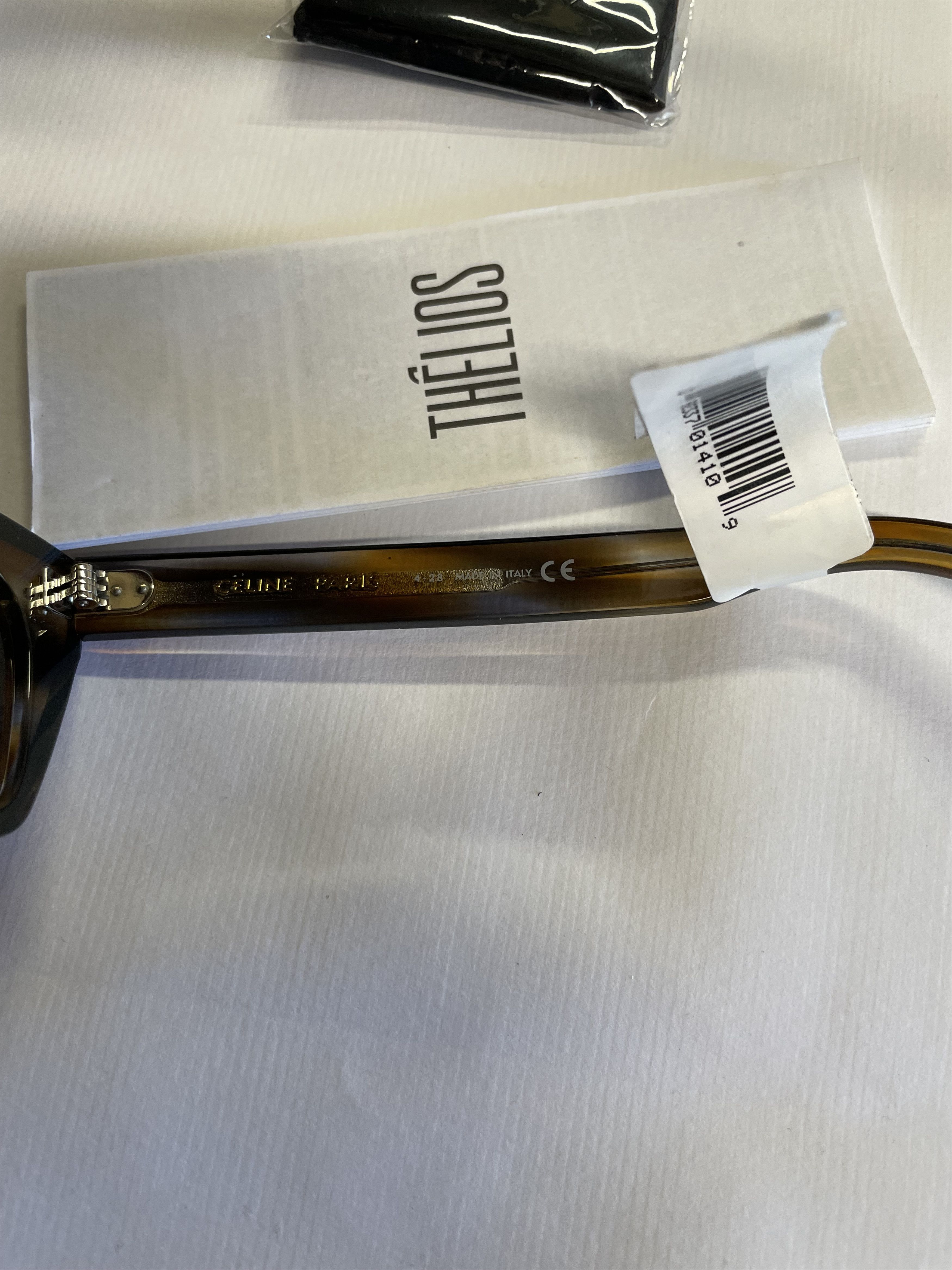 Celine CELINE CL40060I 55J Brown 53mm Rectangle Sunglasses Size ONE SIZE - 10 Thumbnail