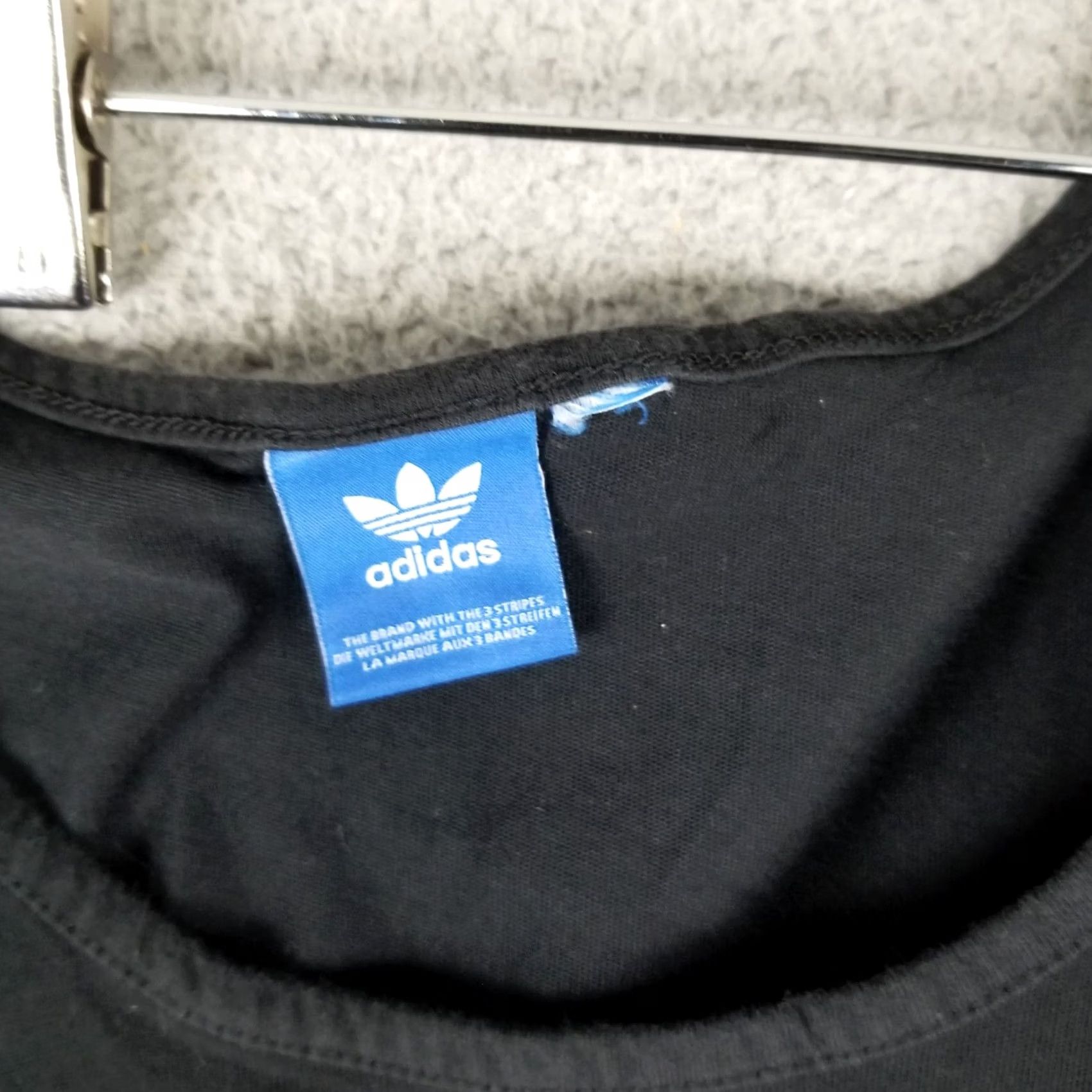 Adidas VINTAGE Adidas Trefoil Shirt Men S Black Tank Top Shirt Size US S / EU 44-46 / 1 - 2 Thumbnail
