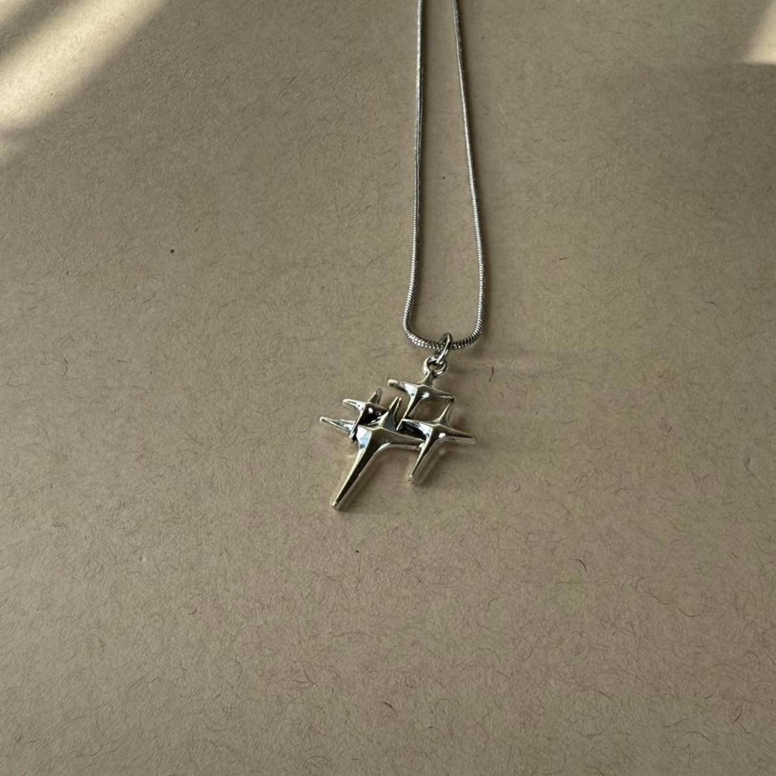 Other Multi Silver star necklace✨ Size ONE SIZE - 4 Thumbnail