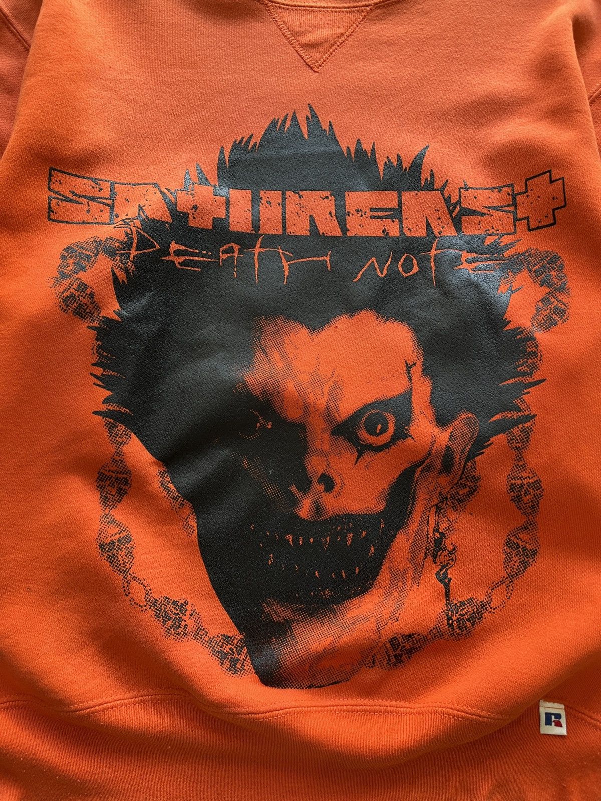 Russell Athletic 90s Russell - Death Note Fan Made by Satureast Sweatshirt Size US M / EU 48-50 / 2 - 3 Thumbnail