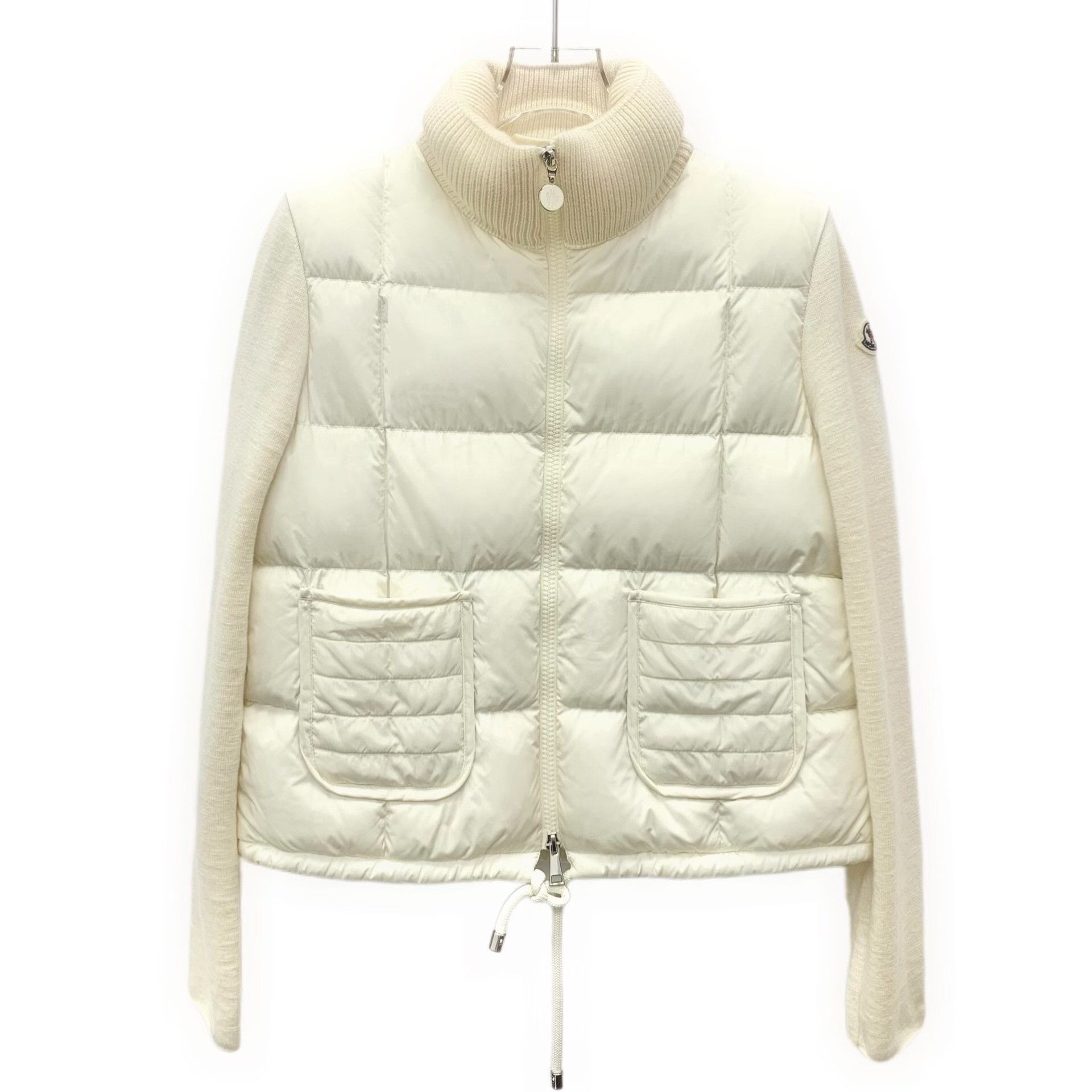 Moncler Moncler White Down Jacket XXS Women Size XXS / US 00 / IT 34 - 1 Thumbnail