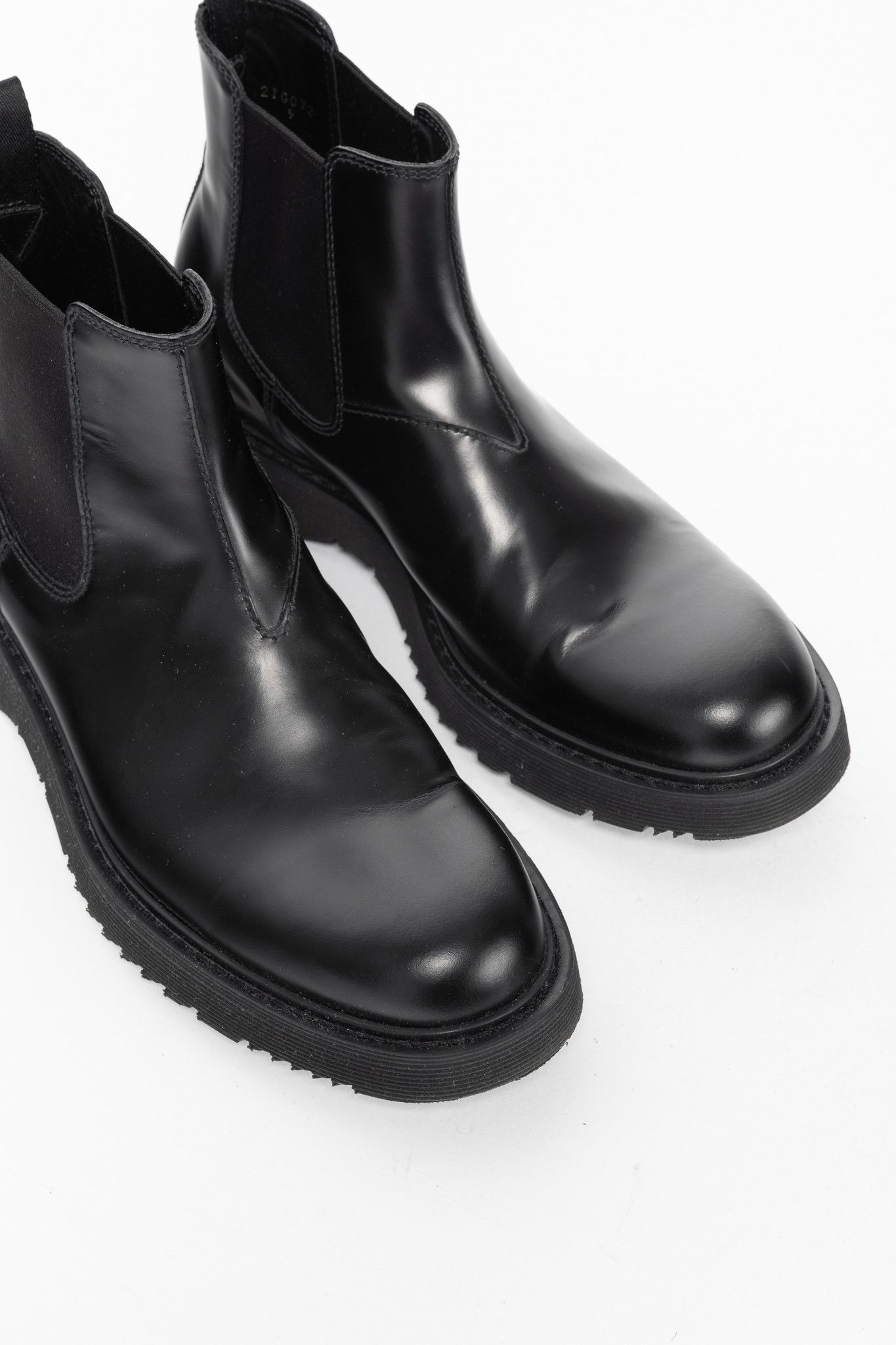 Prada Prada Black Leather Chelsea Ankle Boots Size US 9 / EU 42 - 6 Thumbnail