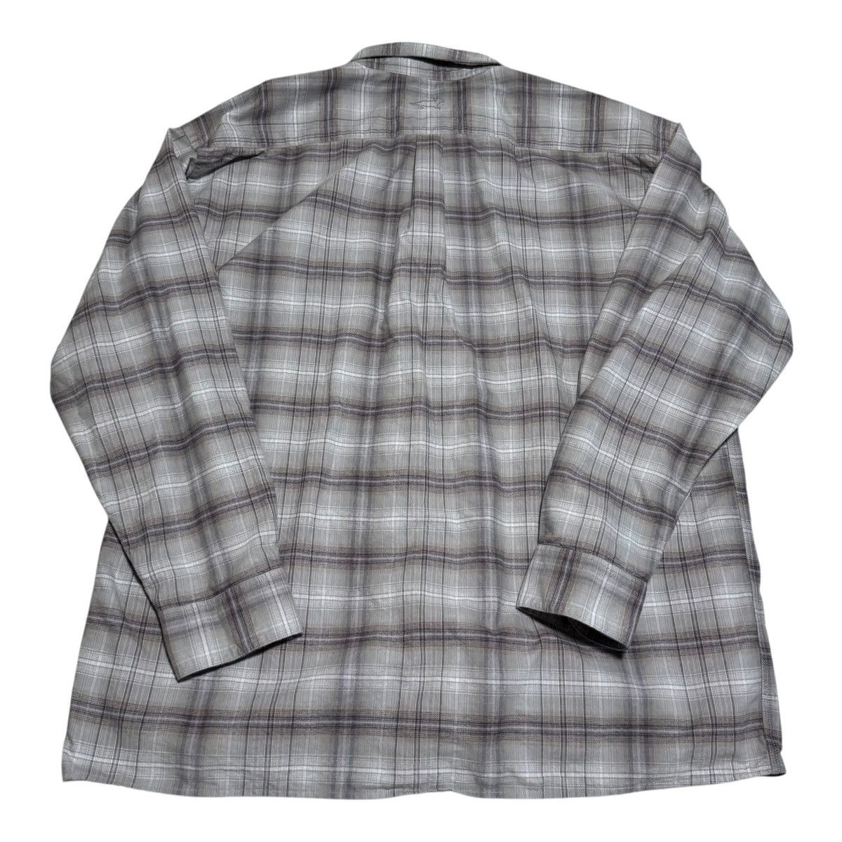Other Horny Toad Plaid Gray Cotton Long Sleeve Button Shirt XL Size US XL / EU 56 / 4 - 4 Thumbnail
